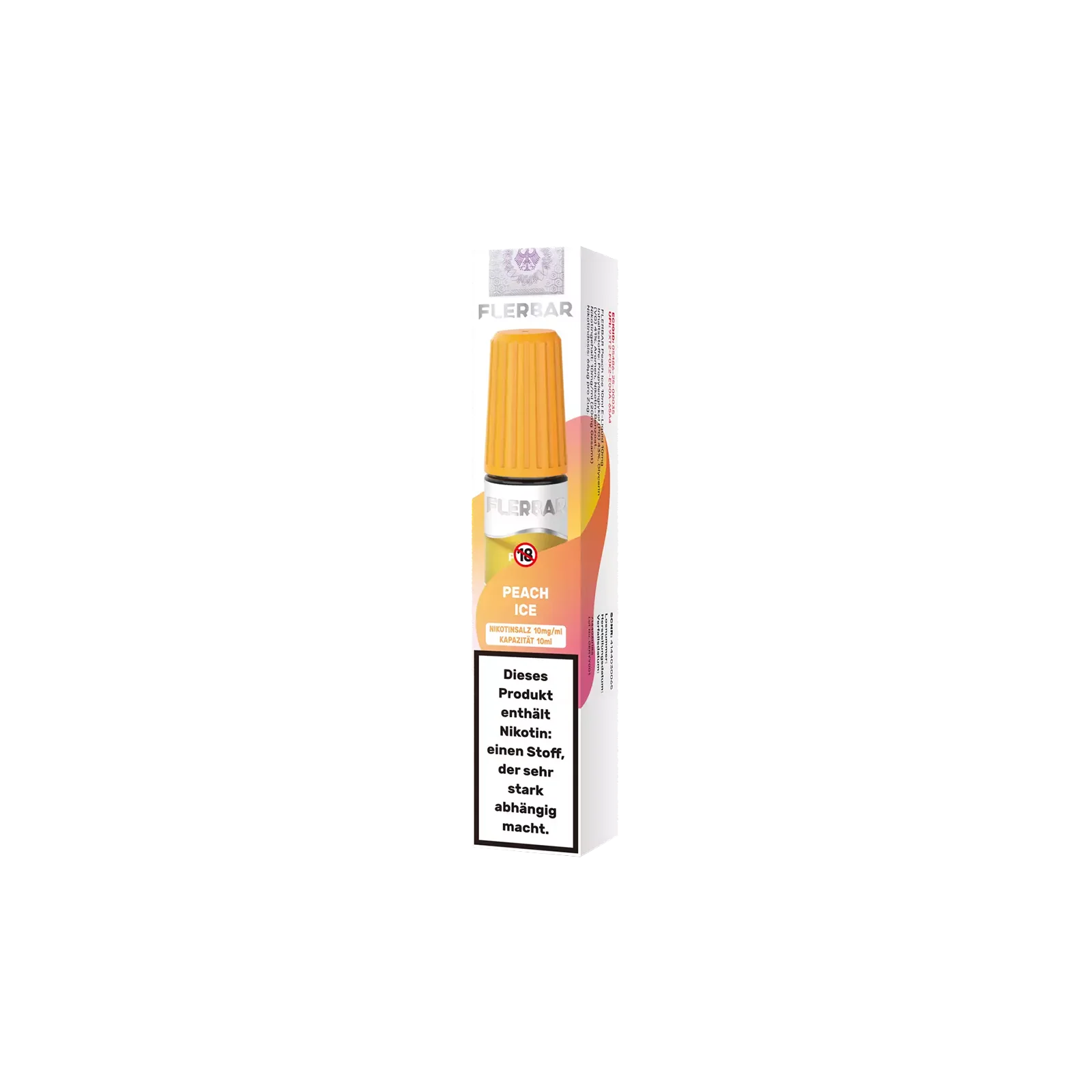 Flerbar - E-Liquid - Nikotinsalz - Peach Ice - 10ml - 10 mg 3 Flerbar - E-Liquid - Nikotinsalz - Peach Ice - 10ml - 10 mg 3
