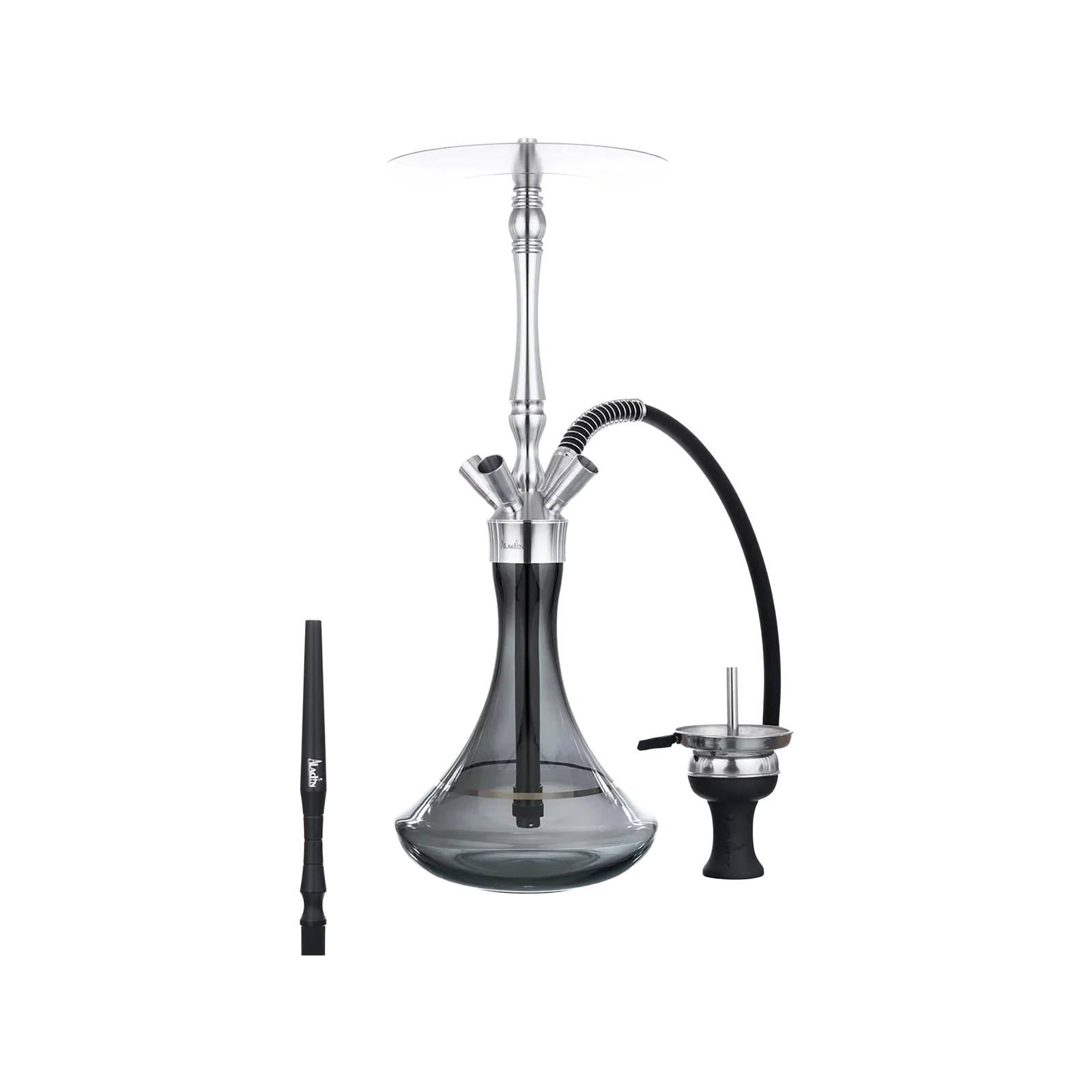 Aladin MVP 550 Schwarz – Shisha 55 cm mit Zubehör 1