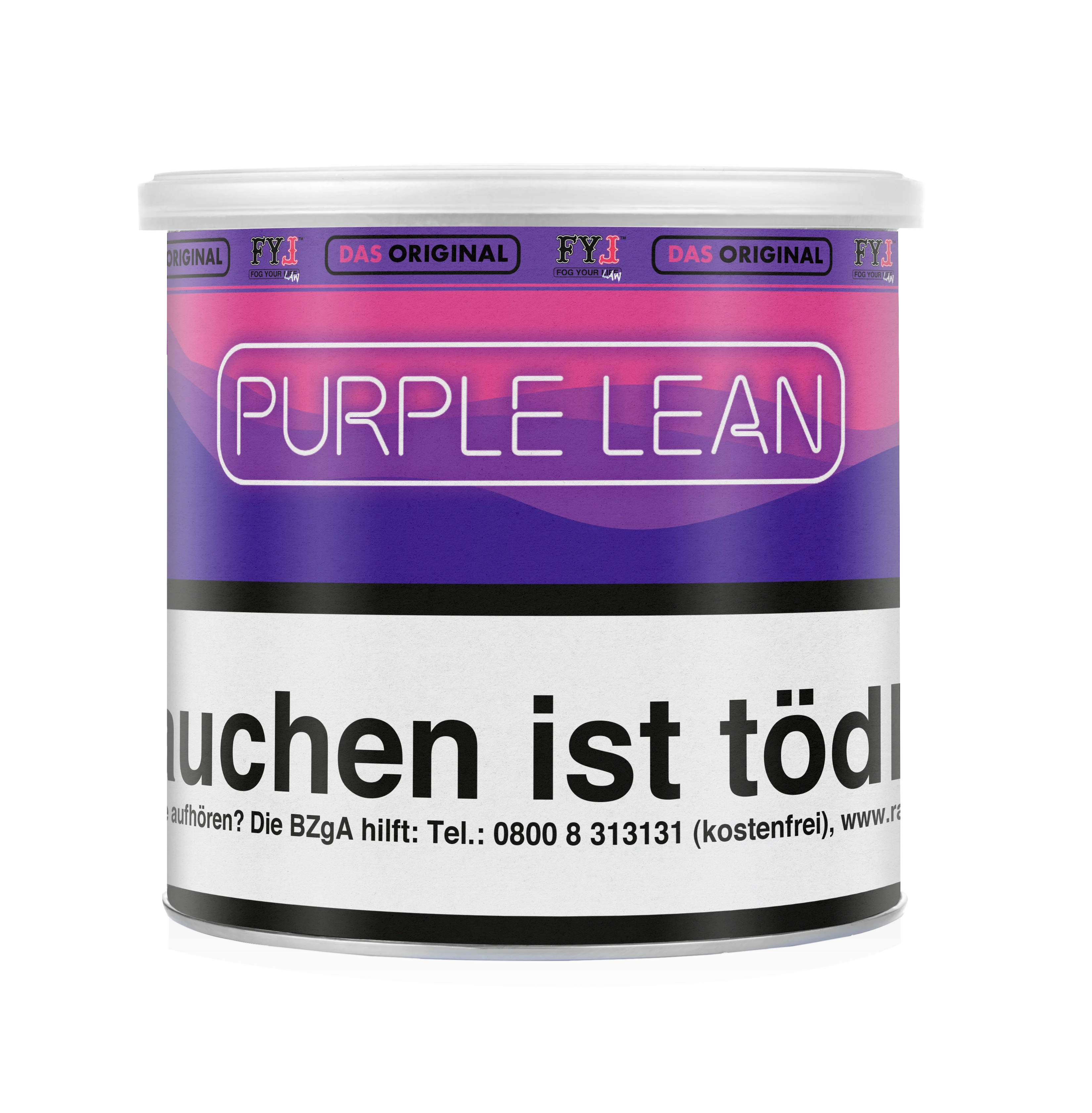 Fog Your Law - Dry Base mit Aroma - Purple Lean - 70 g - 2 Komponenten Lösung Tabak - mit versteuertem Glycerin 200 g Mischen 2