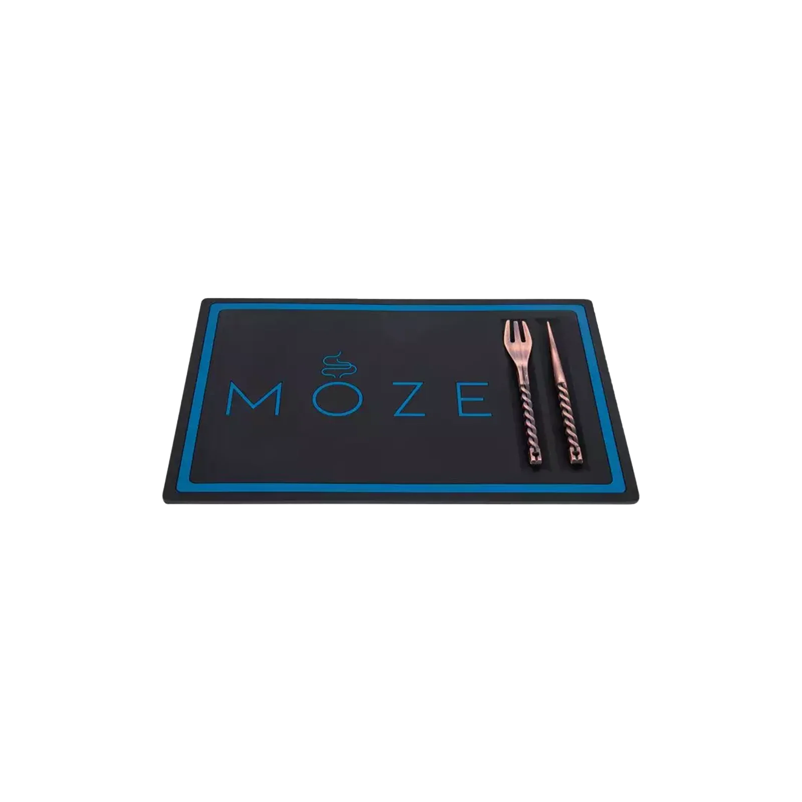 Moze - Kopfbaumatte - Blue2