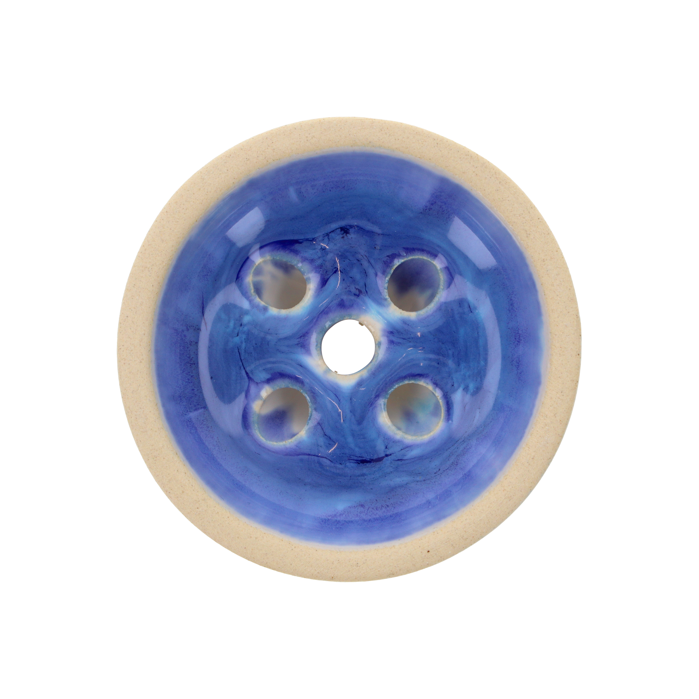 Pot - 5 Hole - Blue Bubble