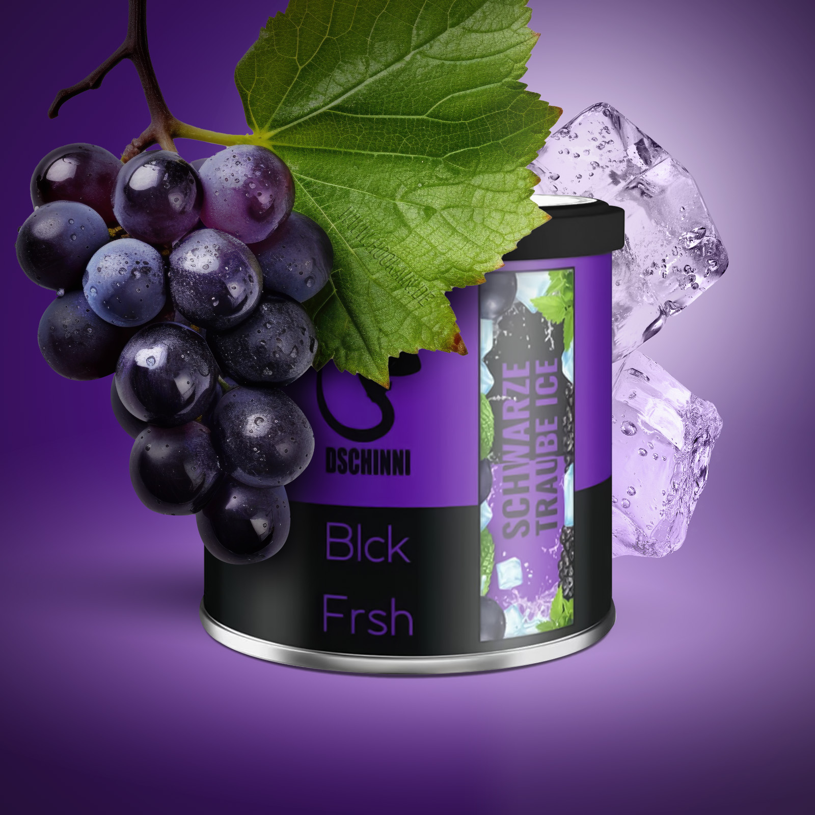 Dschinni Black Fresh 200 g Shisha Tabak g&uuml;nstig online 1
