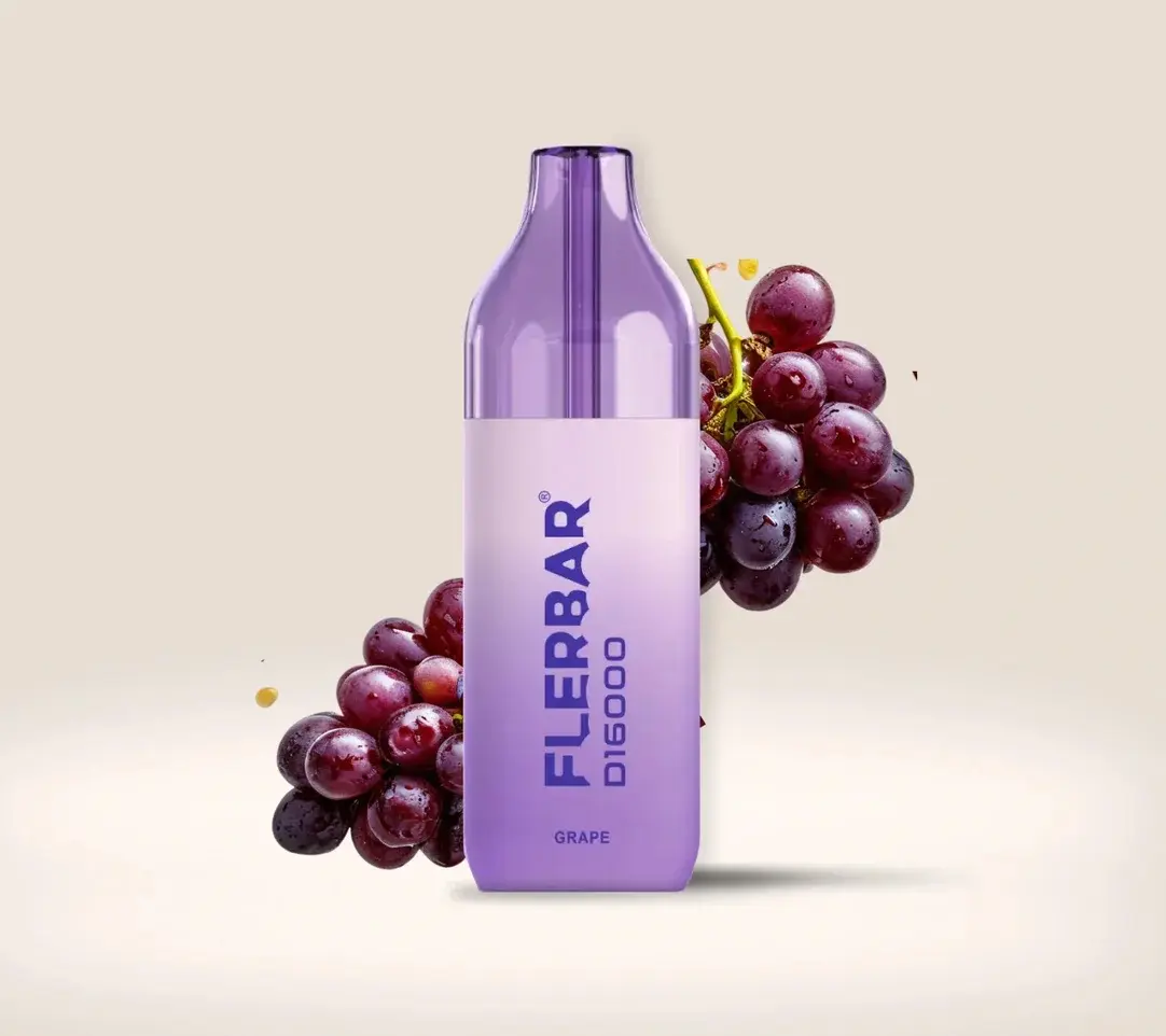 Flerbar D16000 Grape 12ml E-Zigarette – 16000 Züge