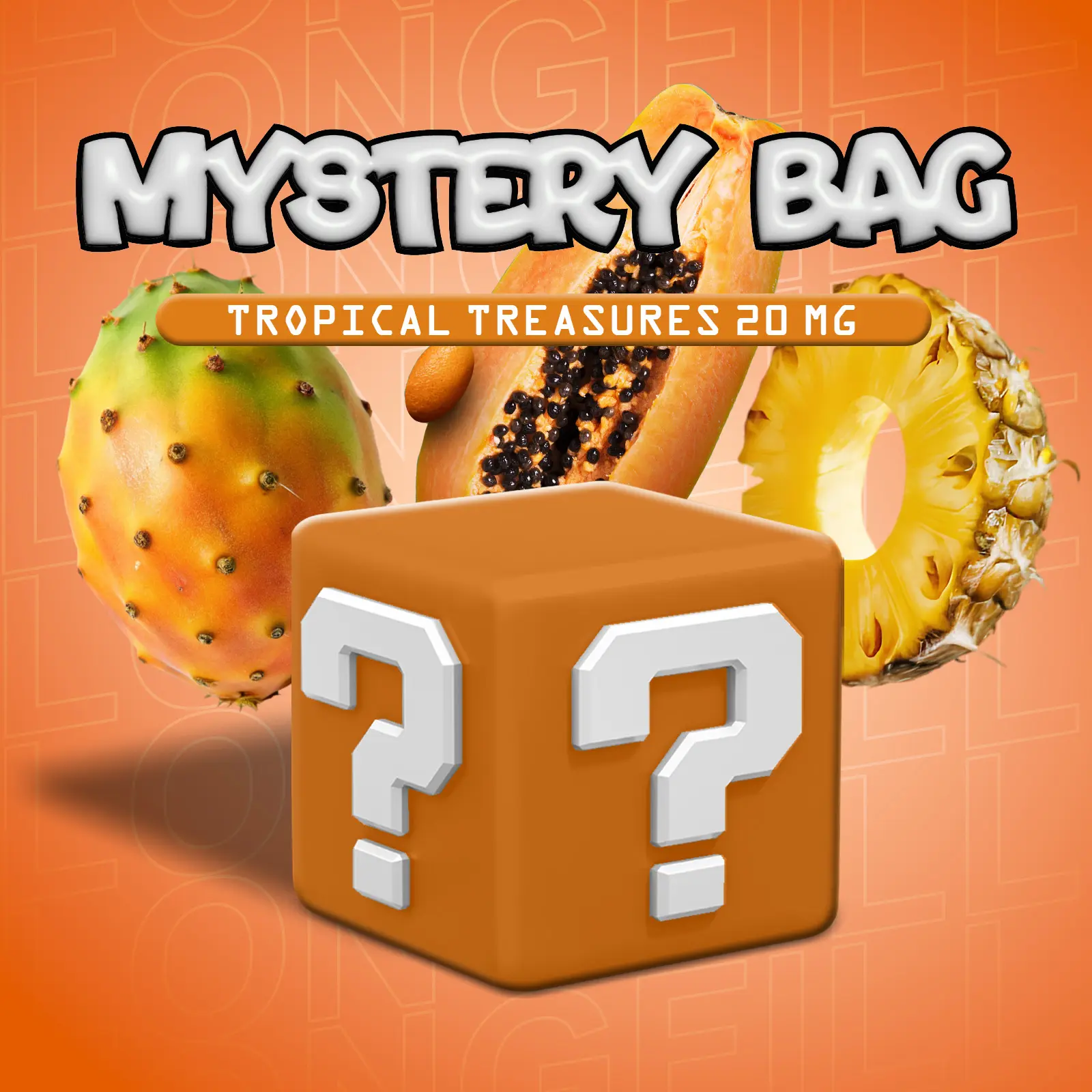 Mystery Bag Nikotinsalz E-Liquid Tropical Treasures 20 mg | Mysteriöse Sonderangebote günstig bestellen 1