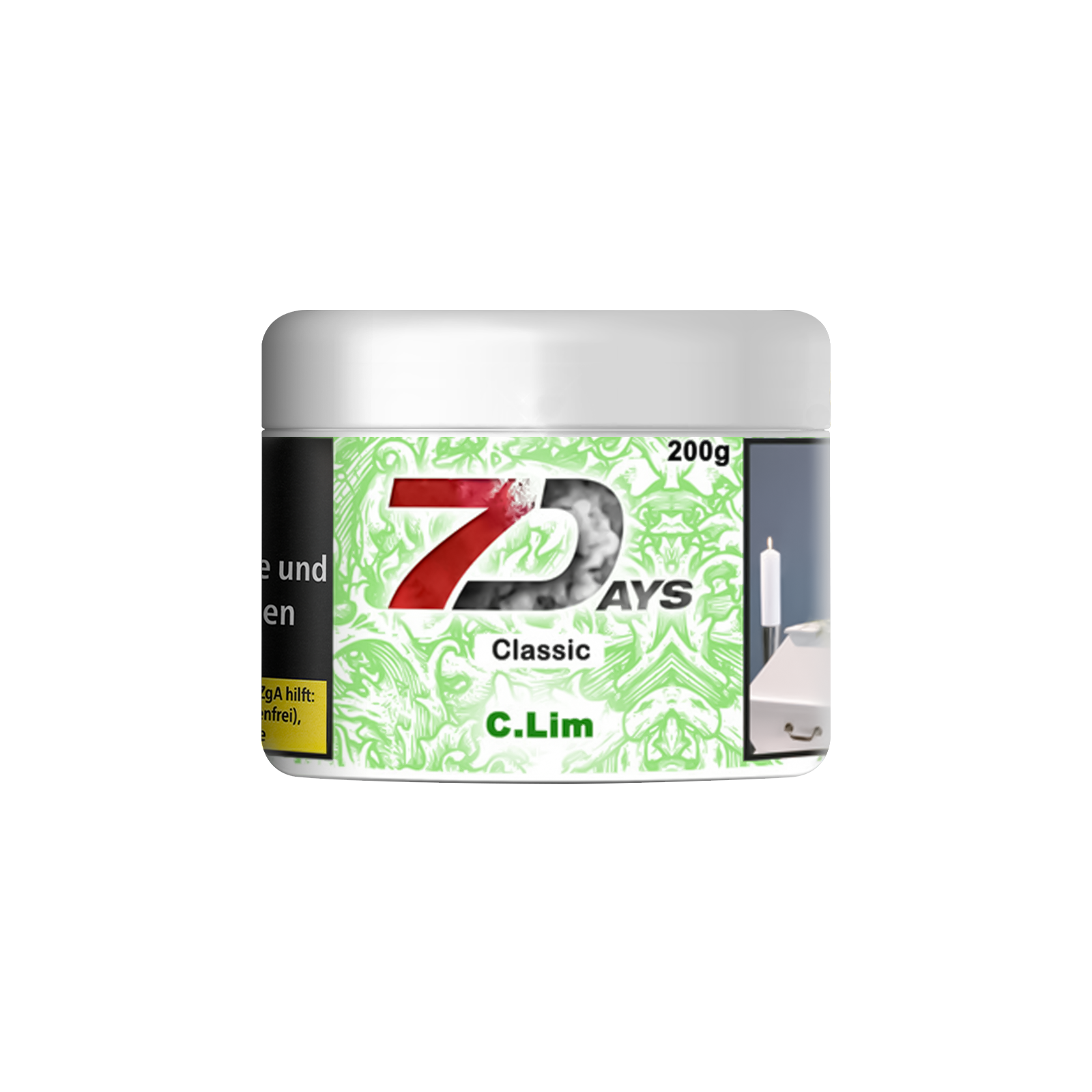 7Days Classic C. Lim200 g | Shisha Tabak g&uuml;nstig bestellen 2
