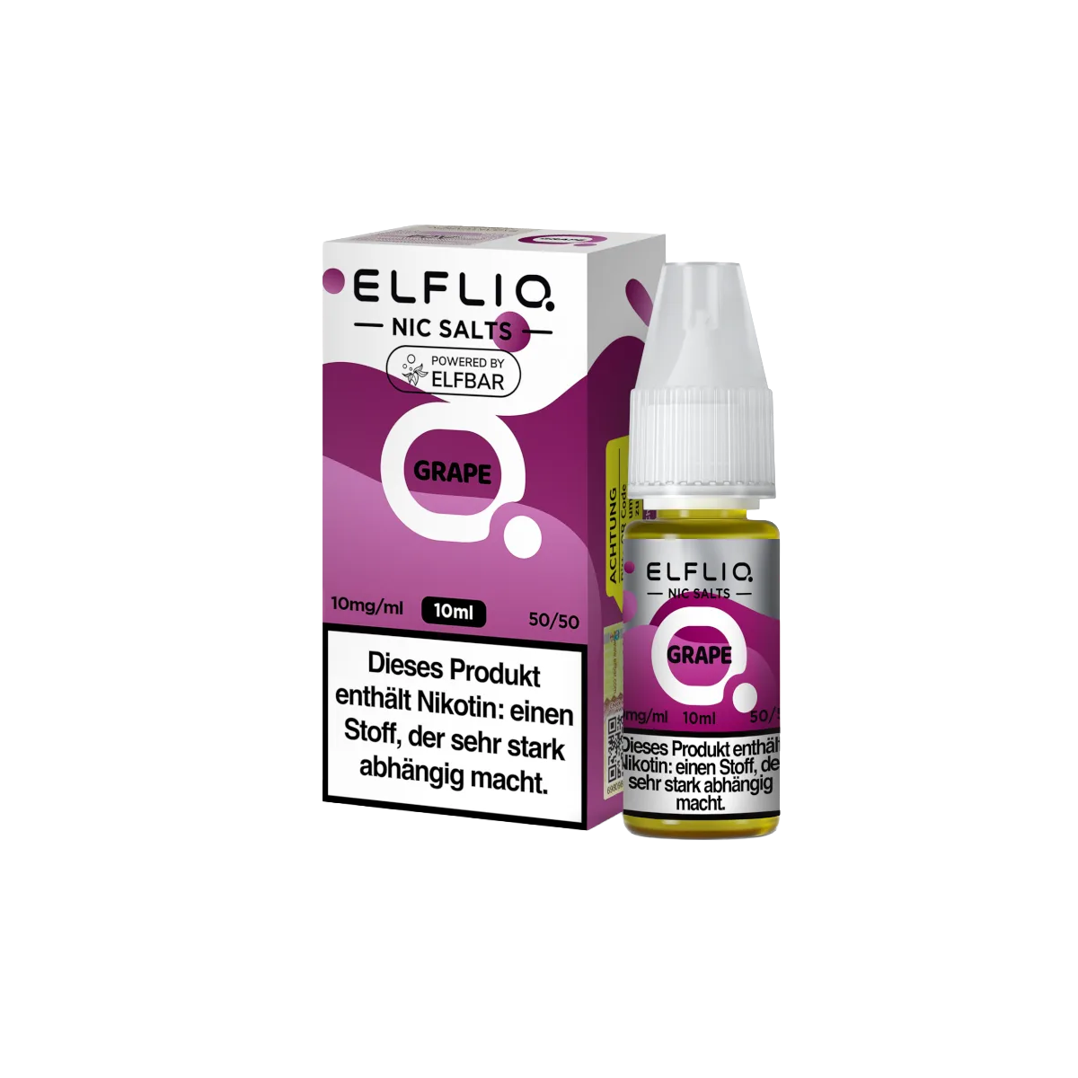 Elf Bar - ElfliQ - E-Liquid - Nikotinsalz - Grape - 10 mg1-