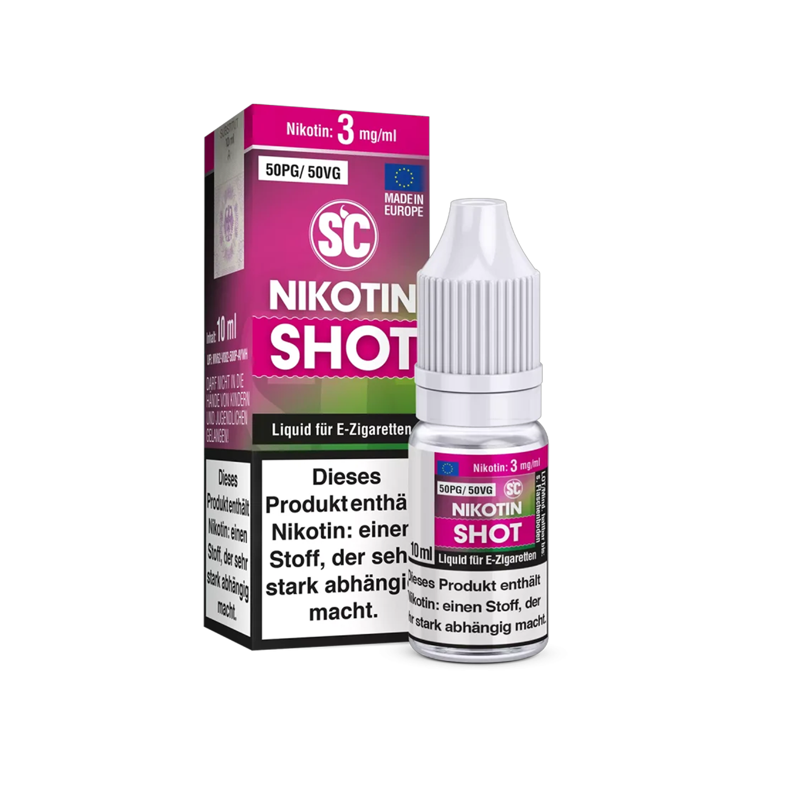 SC - Nicotine Shot - 50/50 - 10 ml - 20 mg