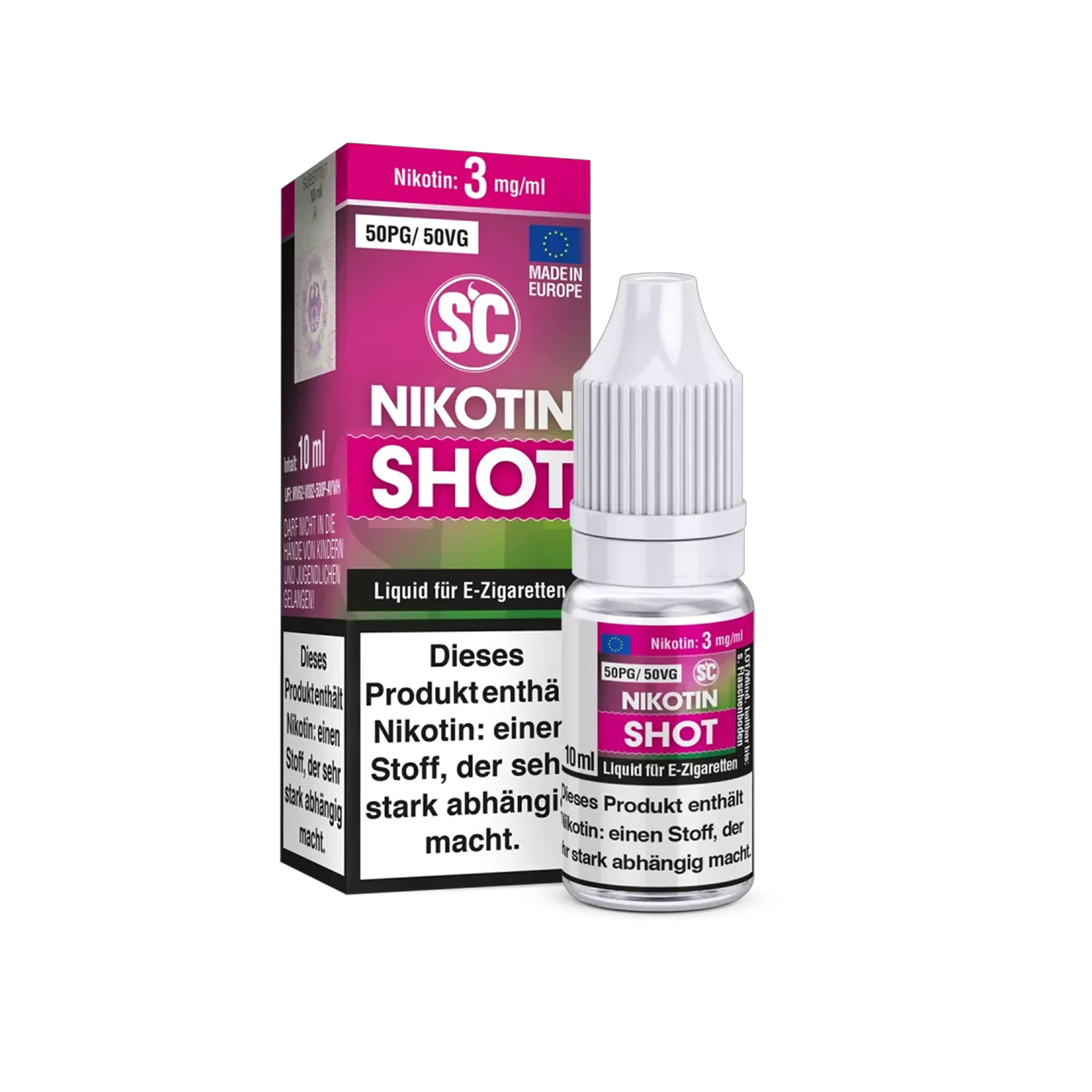 SC - Nicotine Shot - 50/50 - 10 ml - 20 mg