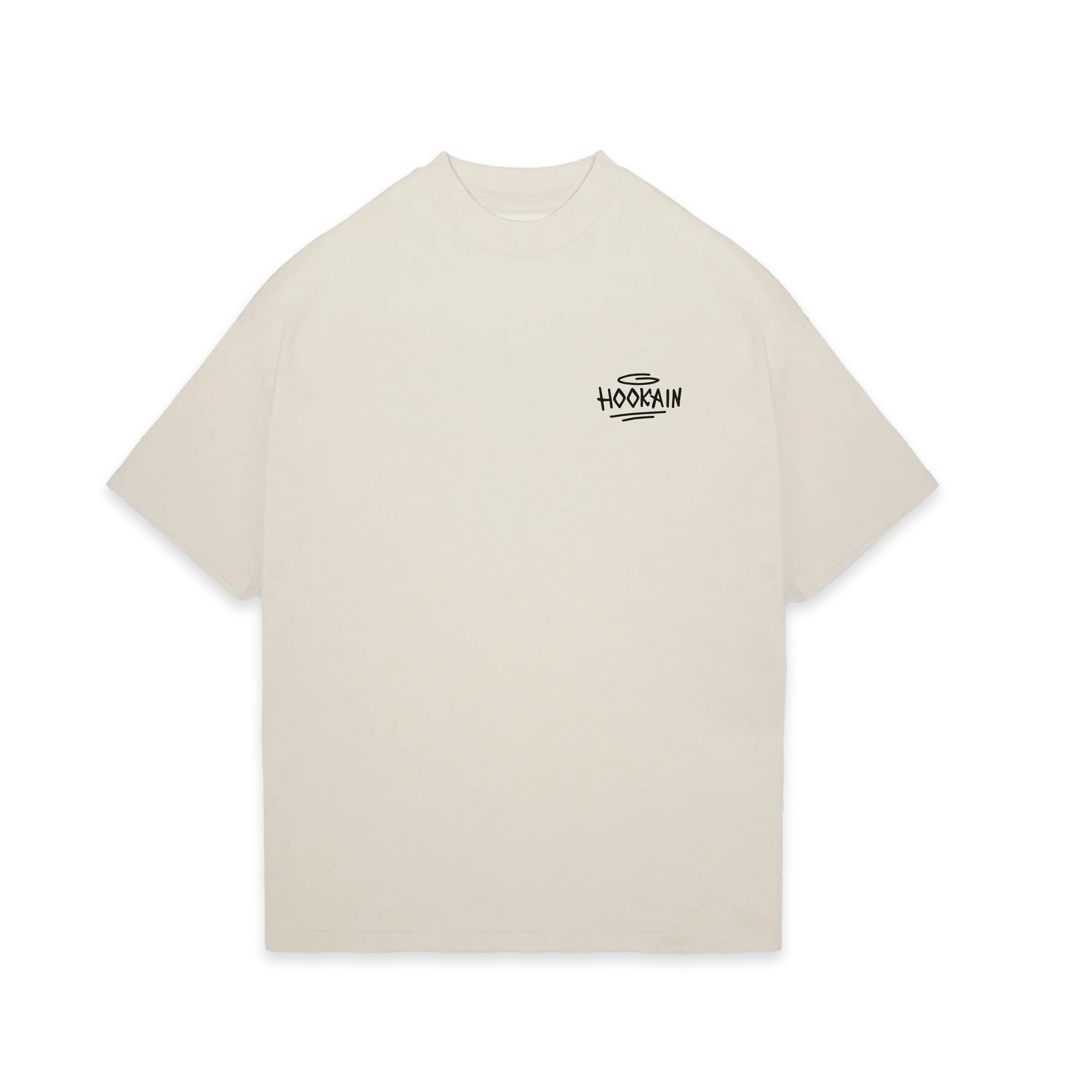 Logo T-Shirt - Medium Fit - Hookain Special - Sand M