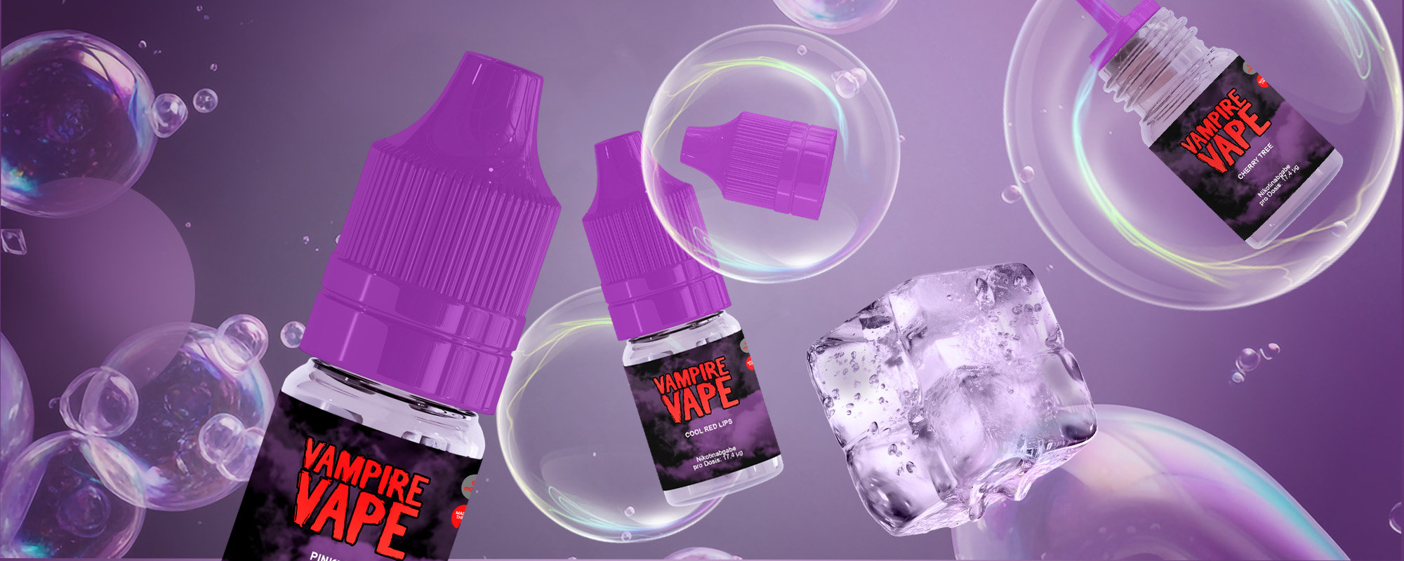 vampire vape cool red lips Vampire Vape Aroma Cool Red Lips main image 0