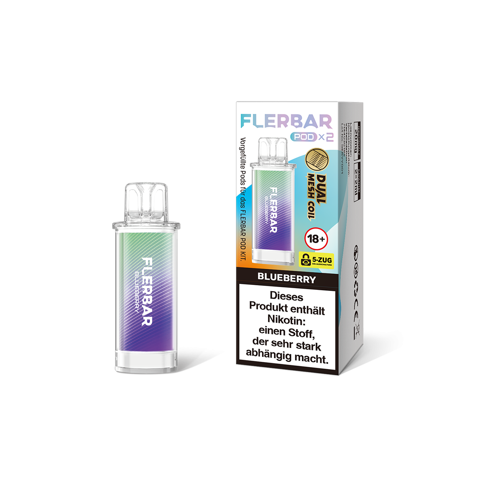 Flerbar - Prefilled Pod - Blueberry
