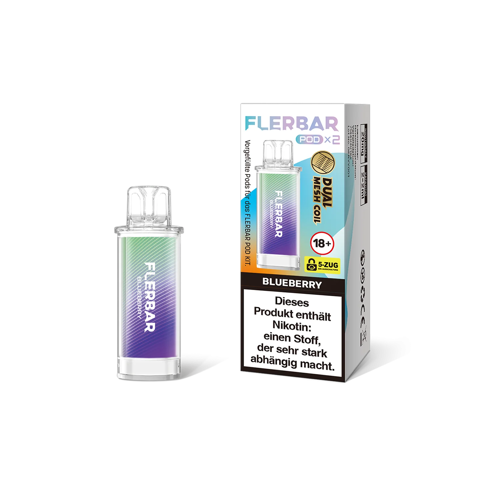 Flerbar - Prefilled Pod - Blueberry