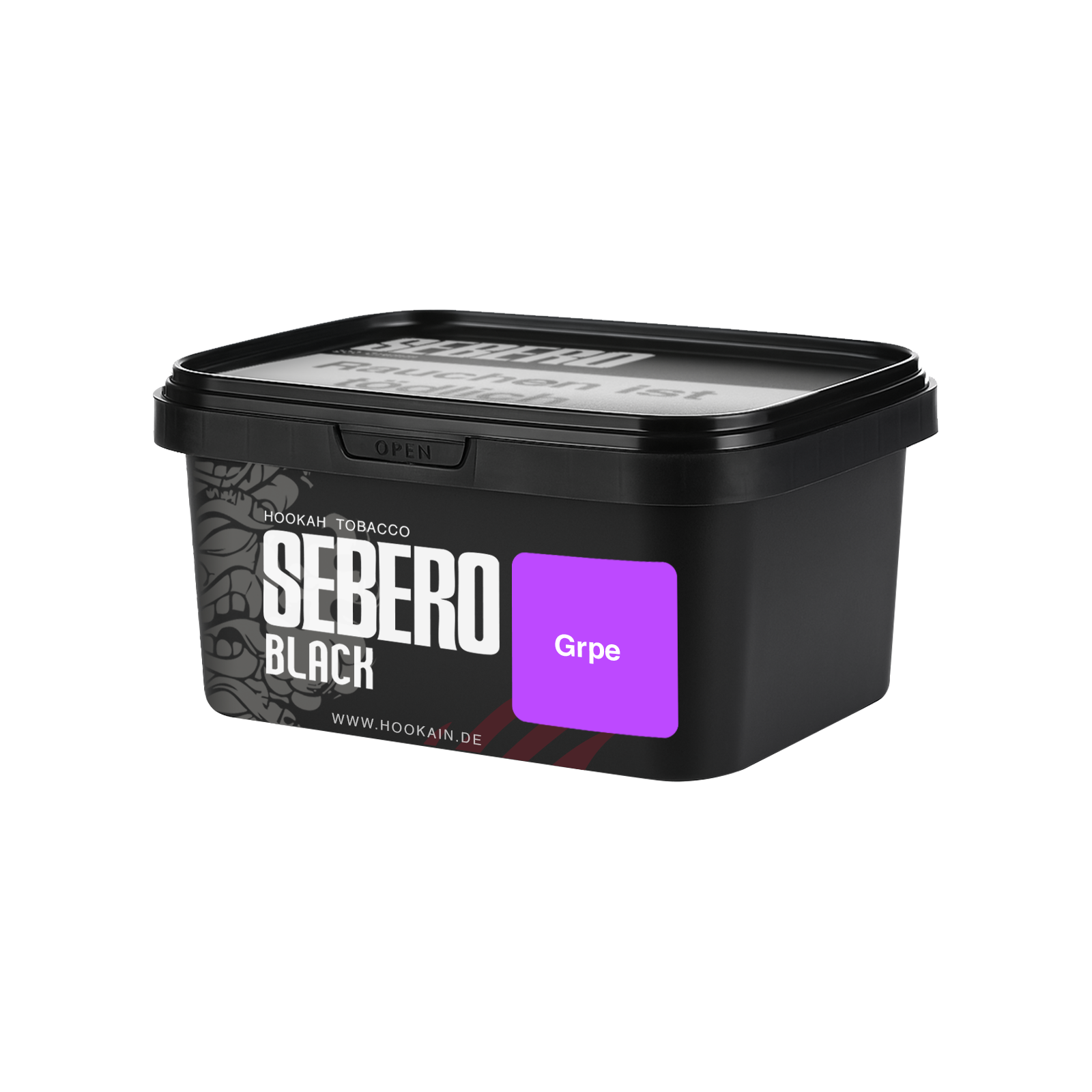 Sebero Black Green & Green 200 g Shisha Tabak – kräftiger Dark Blend 1