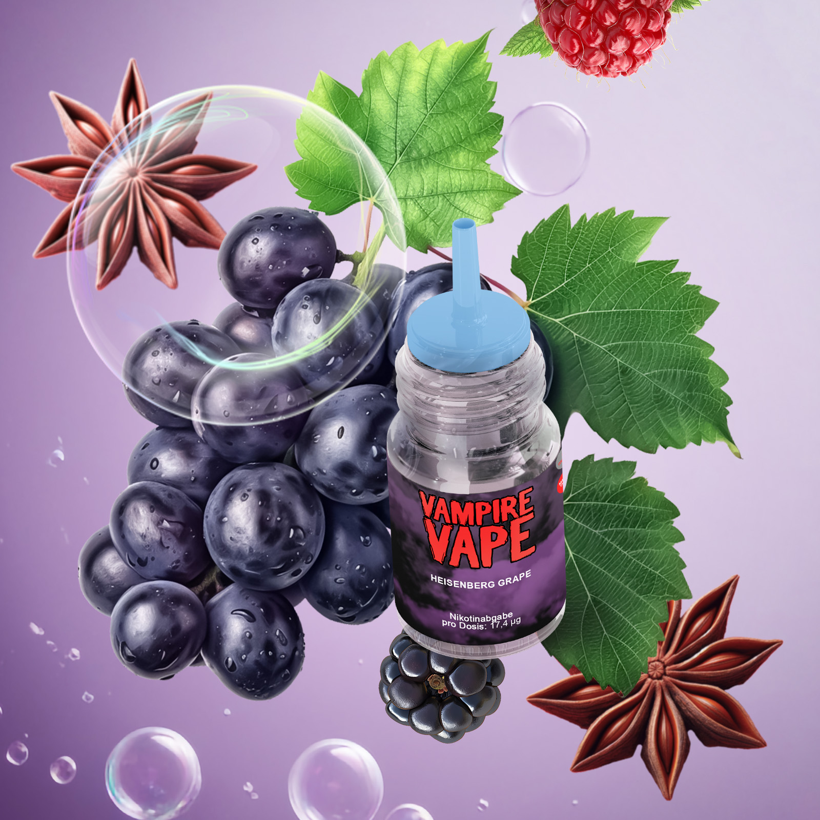 Vampire Vape E-Liquid Heisenberg Grape 10 ml 6 mg | E-Liquid g&uuml;nstig online 2
