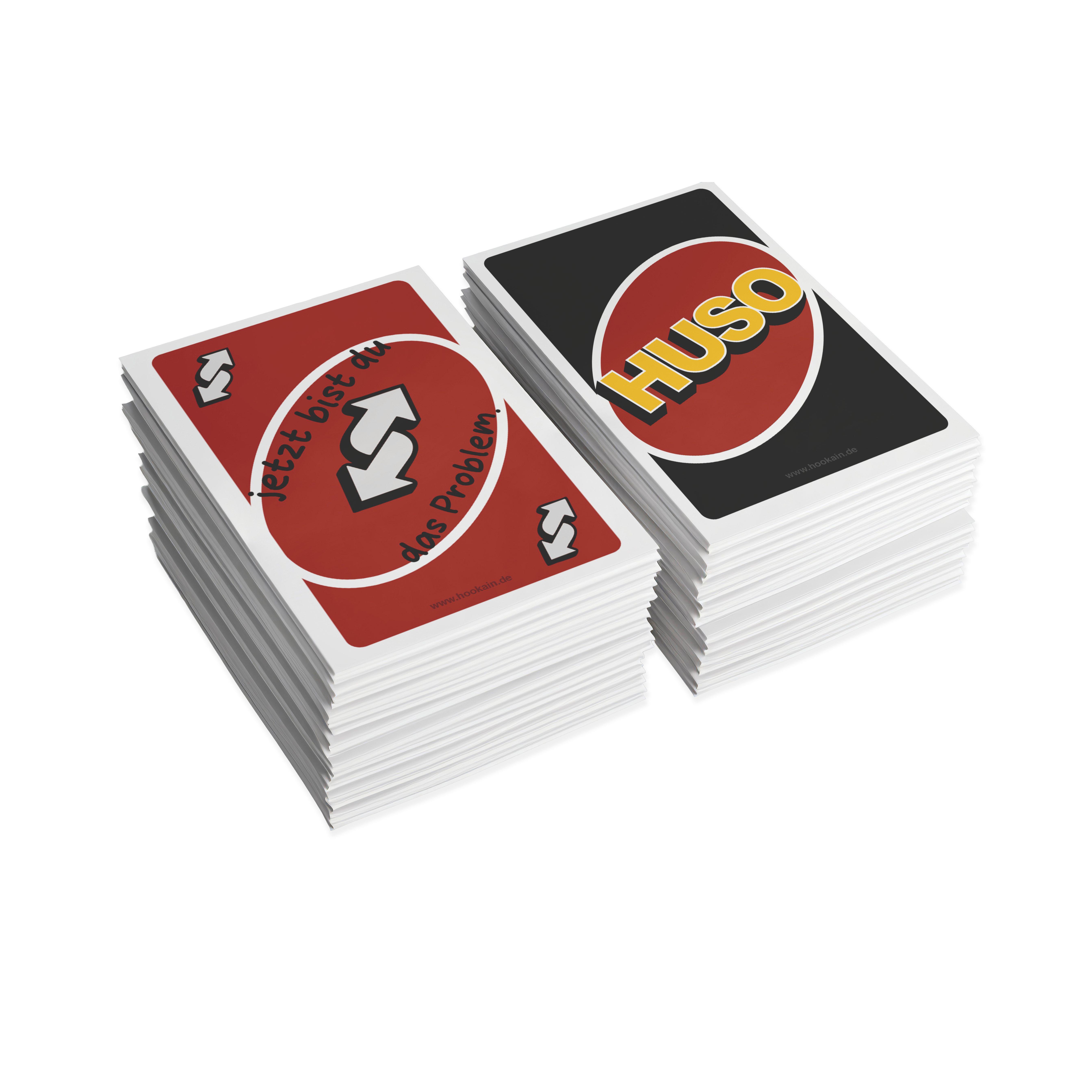 HUSO Reverse Card – UNO Karte kaufen - Jetzt bist du das Problem Karte