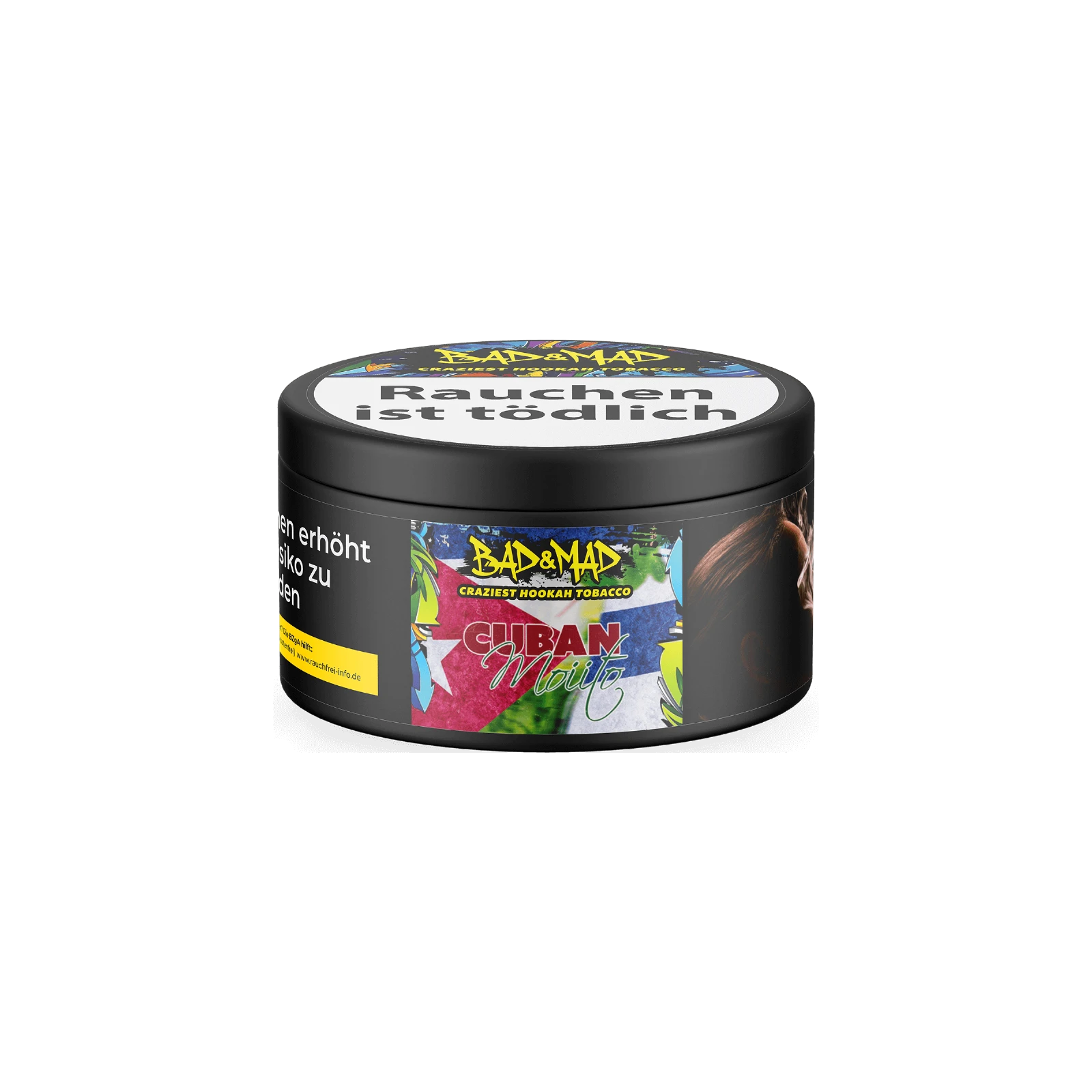 Bad & Mad - Cuban Moiito - 25 g - Shisha Tabak | Neue Sorte kaufen