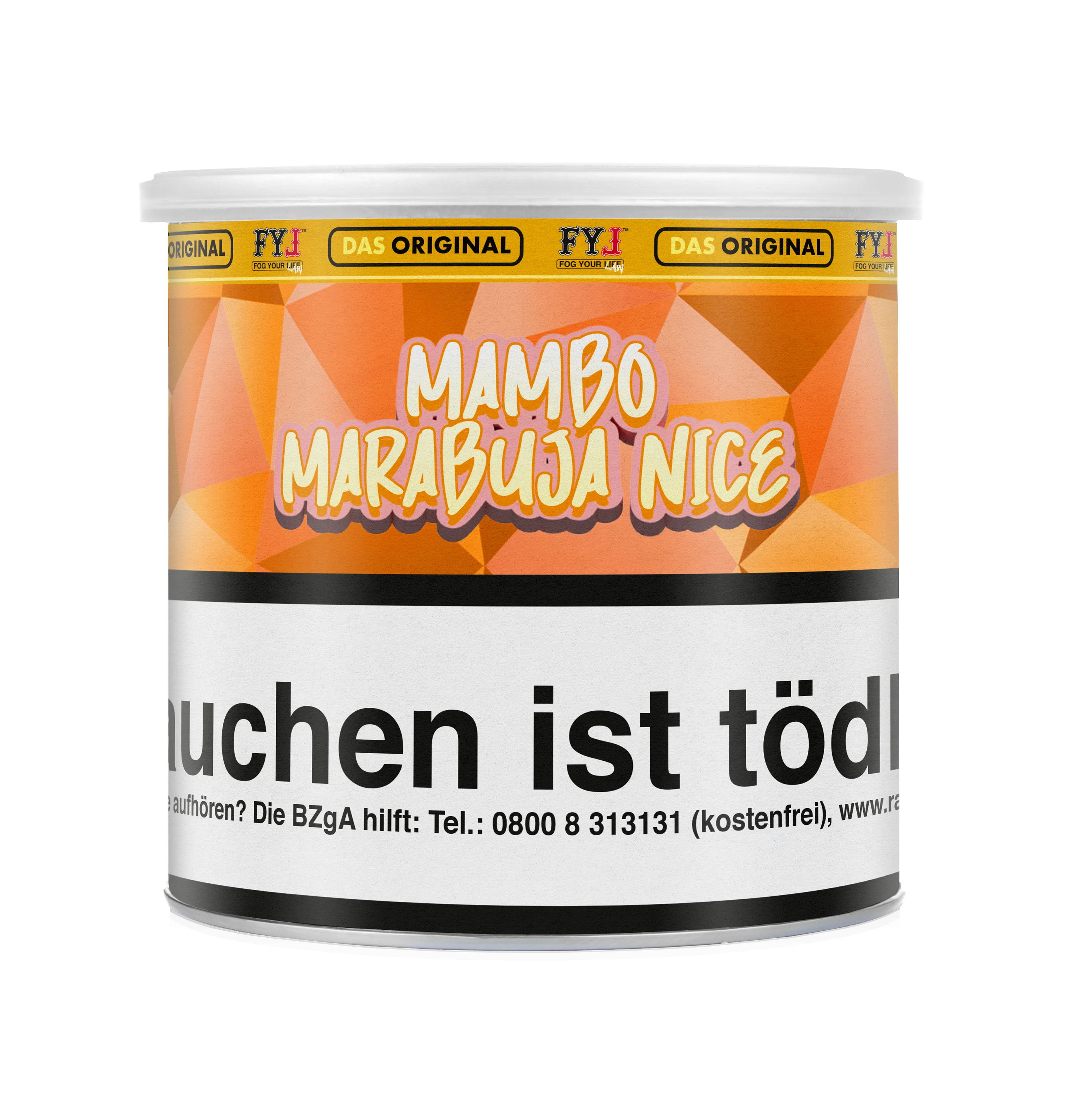 Fog Your Law - Mambo Marabuja Nice - Dry Base Pfeifentabak - 70 g1