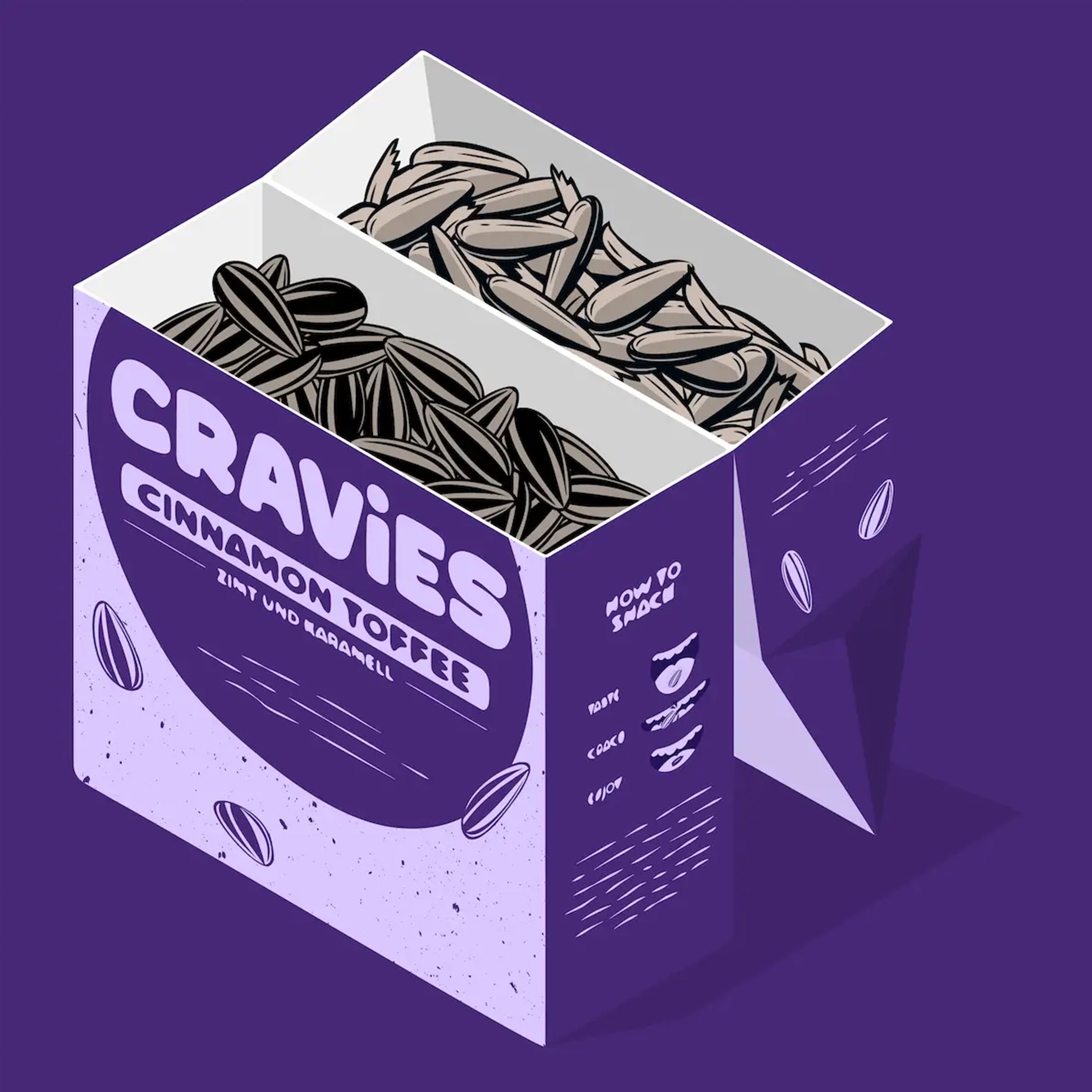 Cravies Sunflower seeds  Cinnamon Toffee 60 g | Cheap Online 2