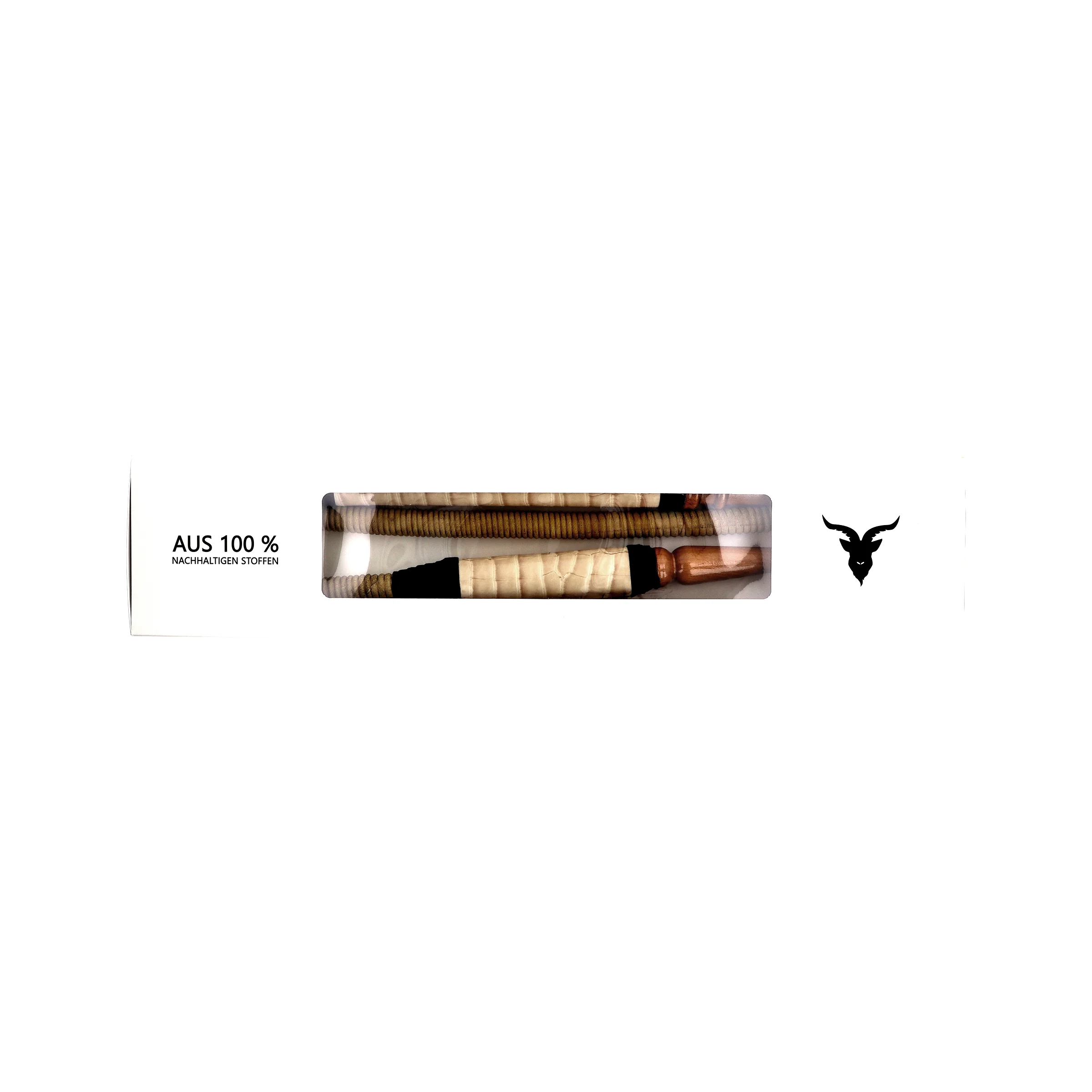 Dampfbock - Lederstoff Schlauchset - Cream | Shisha-Zubehör günstig online kaufen - Hookain Onlineshop2 Dampfbock - Lederstoff Schlauchset - Cream | Shisha-Zubehör günstig online kaufen - Hookain Onlineshop2