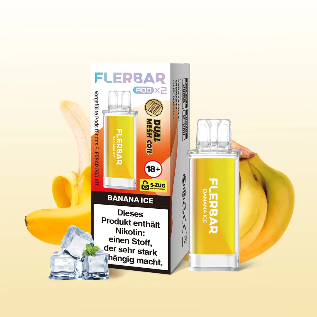 Flerbar - Prefilled Pod - Banane Ice Flerbar - Prefilled Pod - Banane Ice