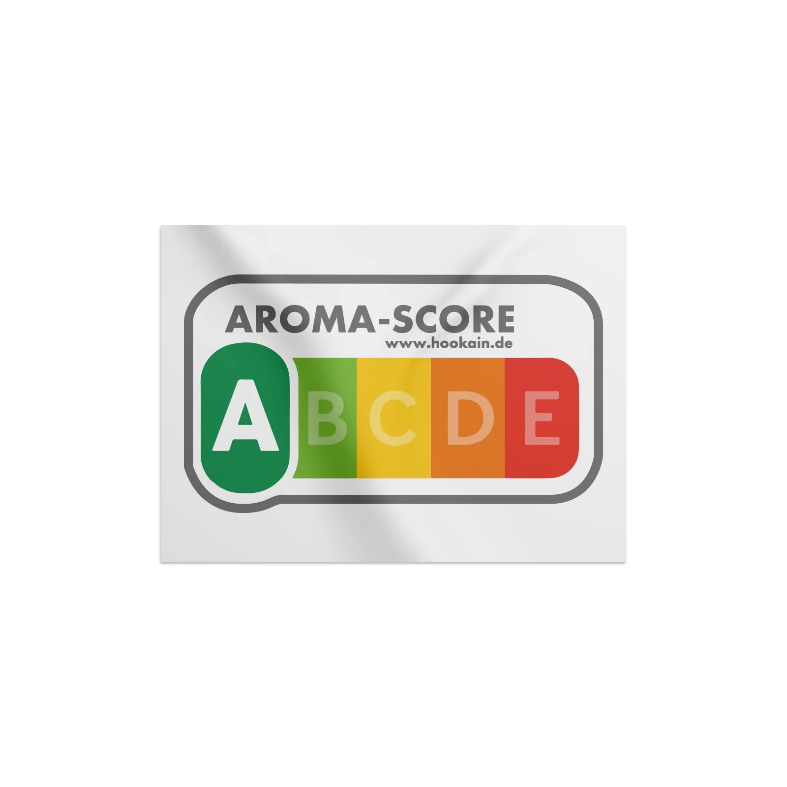 Hookain - Sticker - Aroma Score - Lustige Party Aufkleber - 7.4 x 5.2 cm