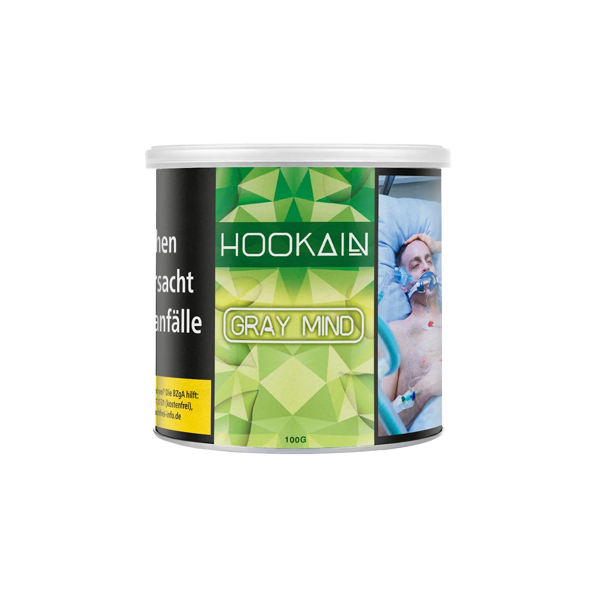 HOOKAIN Gray Mind 100g Shishatabak mit Traube und Minze 2