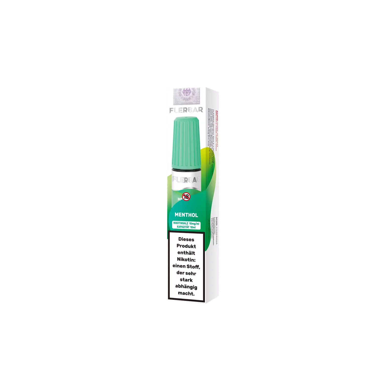 Flerbar - E-Liquid - Nikotinsalz - Menthol - 10ml - 10 mg 3 Flerbar - E-Liquid - Nikotinsalz - Menthol - 10ml - 10 mg 3