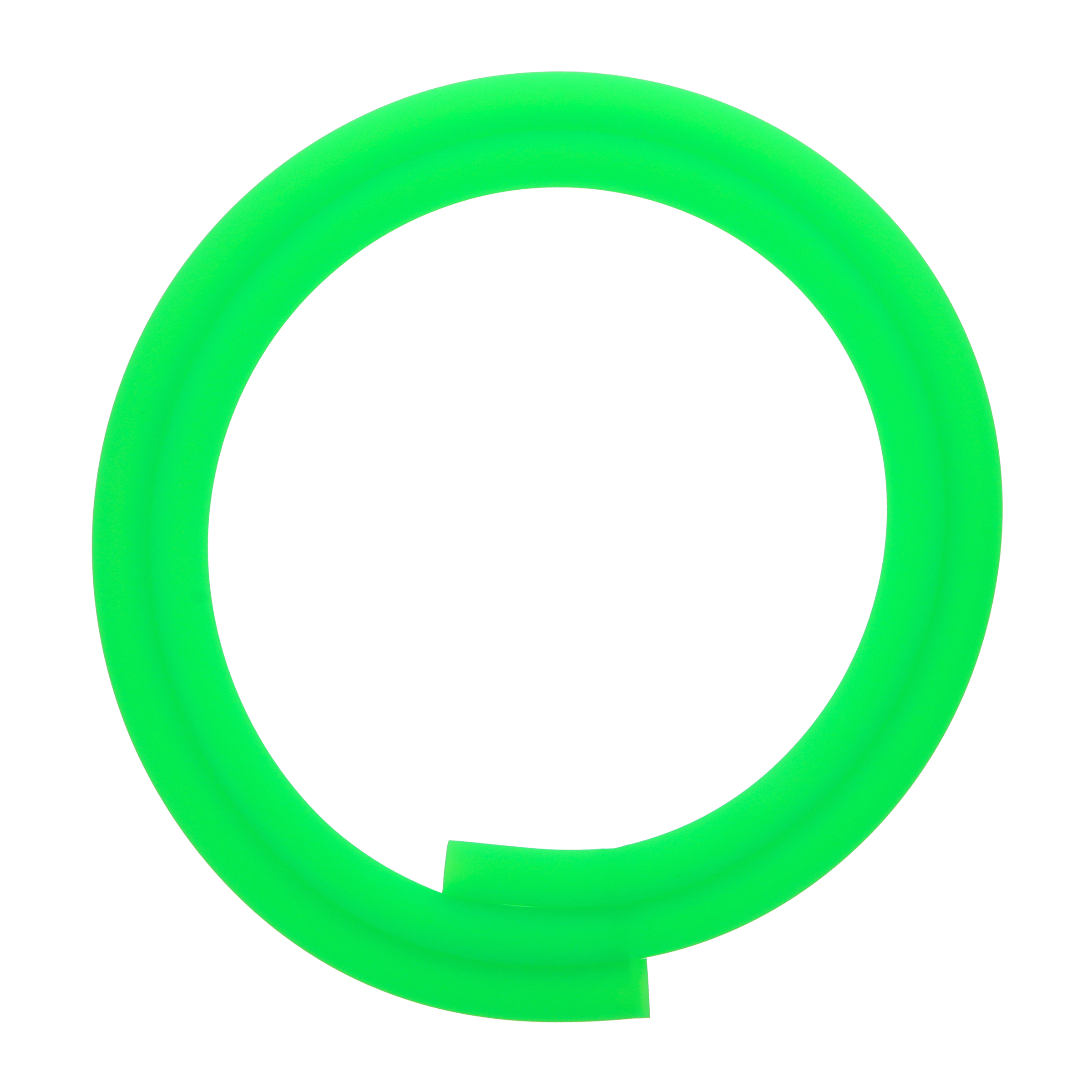 AO - Soft Touch - Silicone Hose - Green AO - Soft Touch - Silikonschlauch