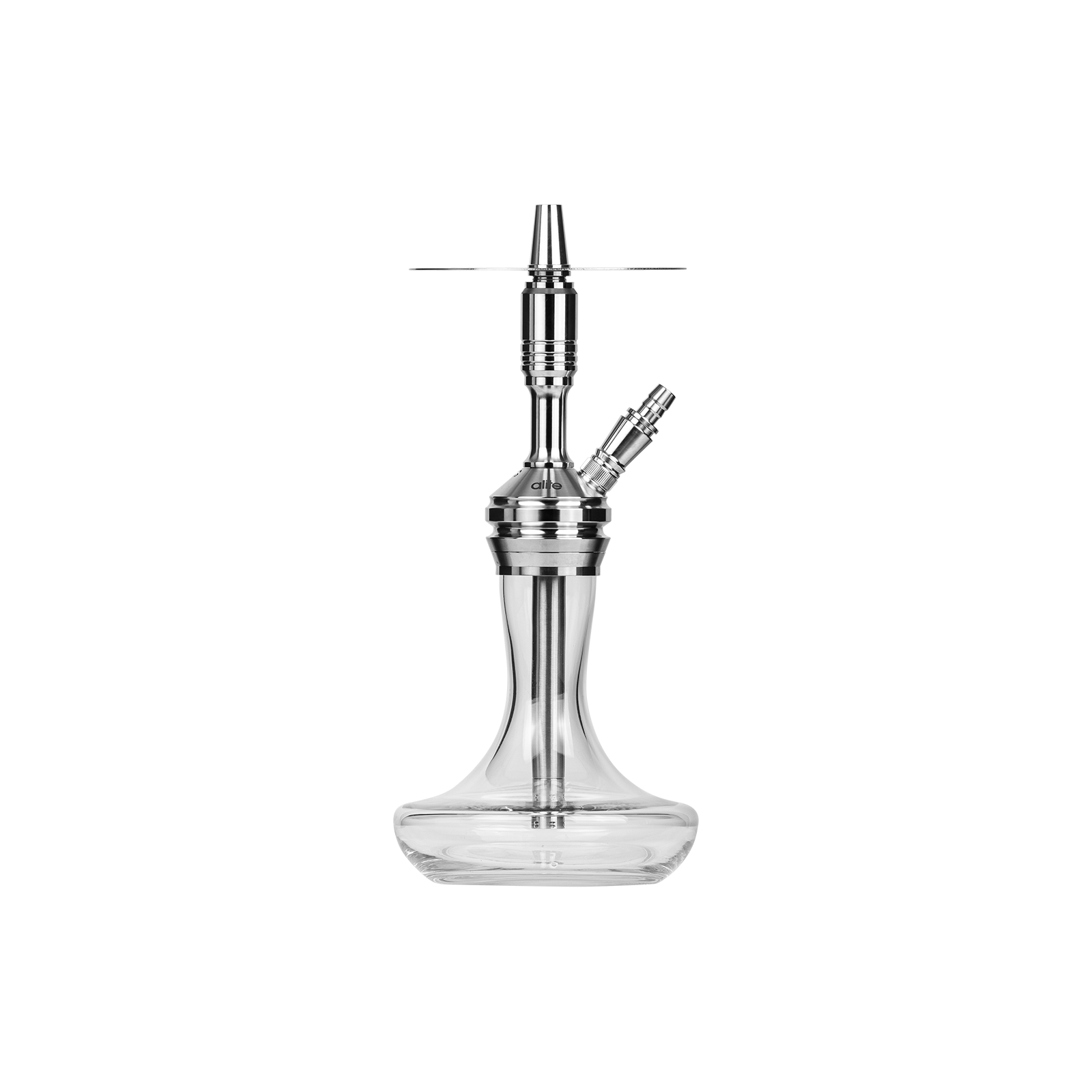 Alite Bash Mini Lounge Silver – Kompakte Edelstahl Shisha 2 Alite Bash Mini Lounge Silver – Kompakte Edelstahl Shisha 2