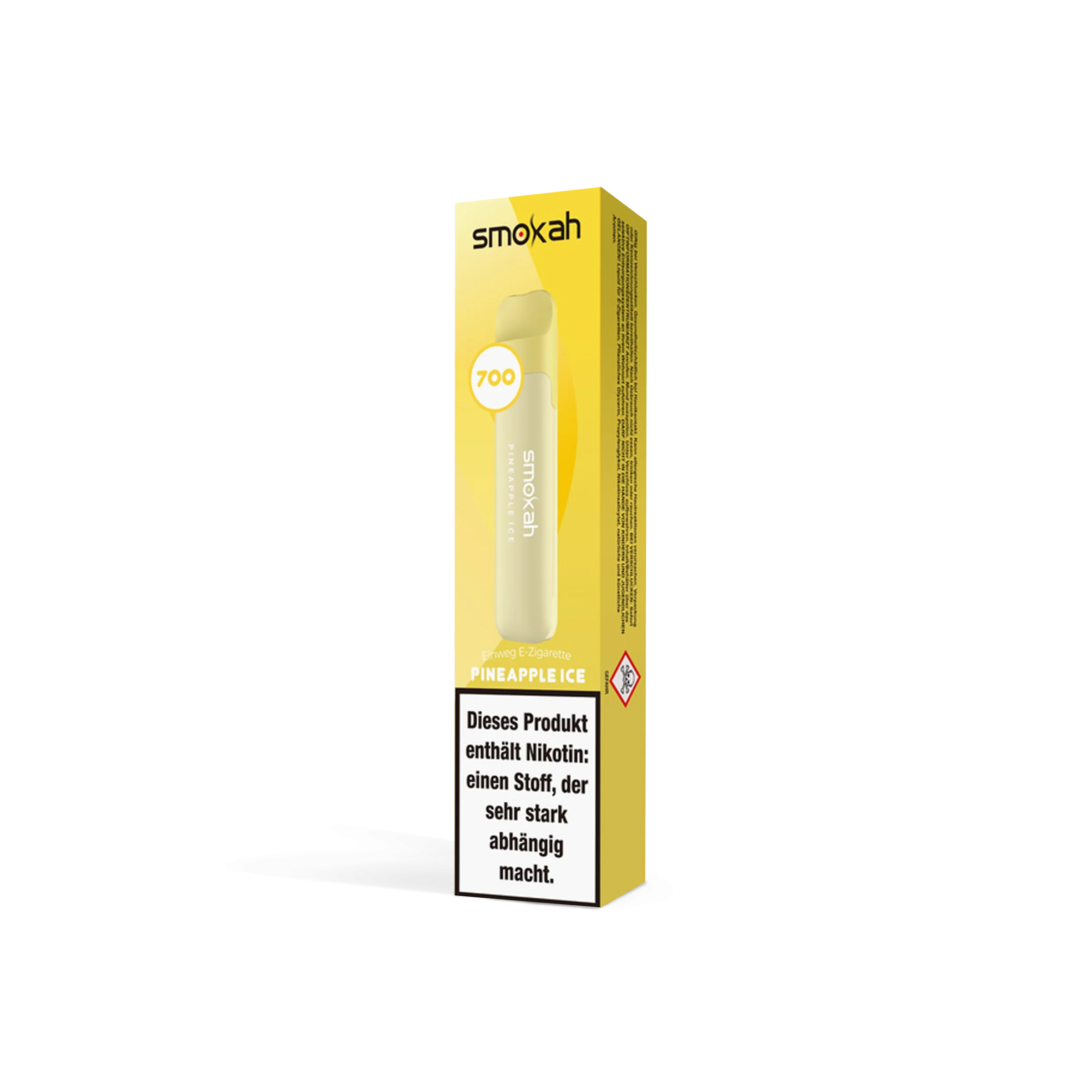 Smokah - Glamee - Pineapple Ice - Vapestick | alle Sorten günstig im Hookain Onlineshop 3