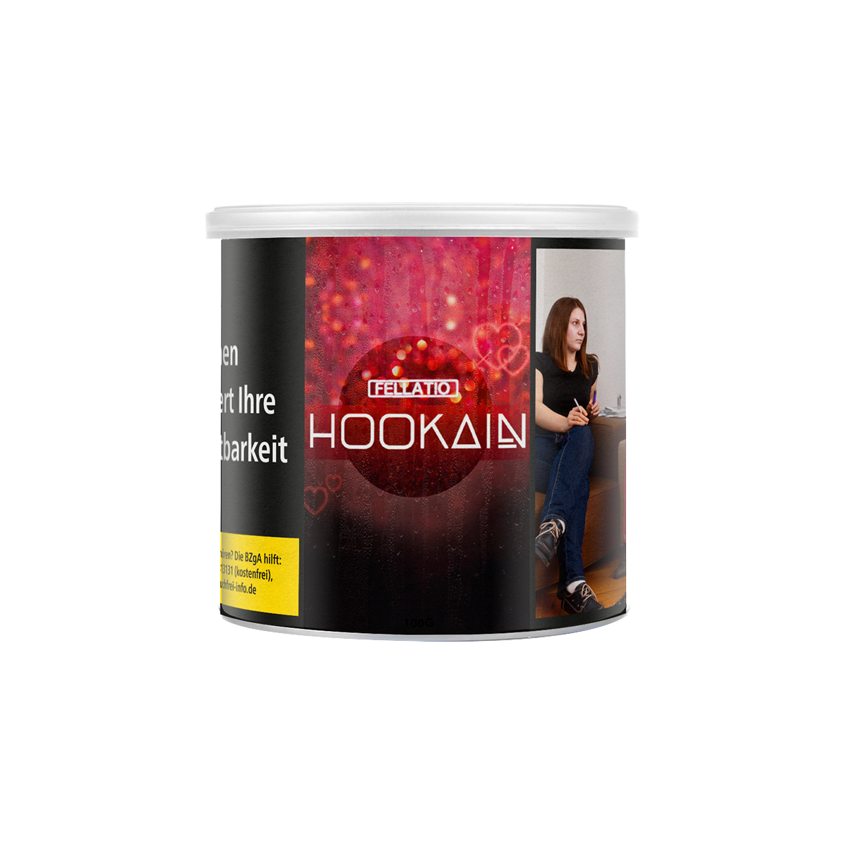 HOOKAIN Fellatio 100 g Shisha Tabak mit saftig süßem Smoke 2