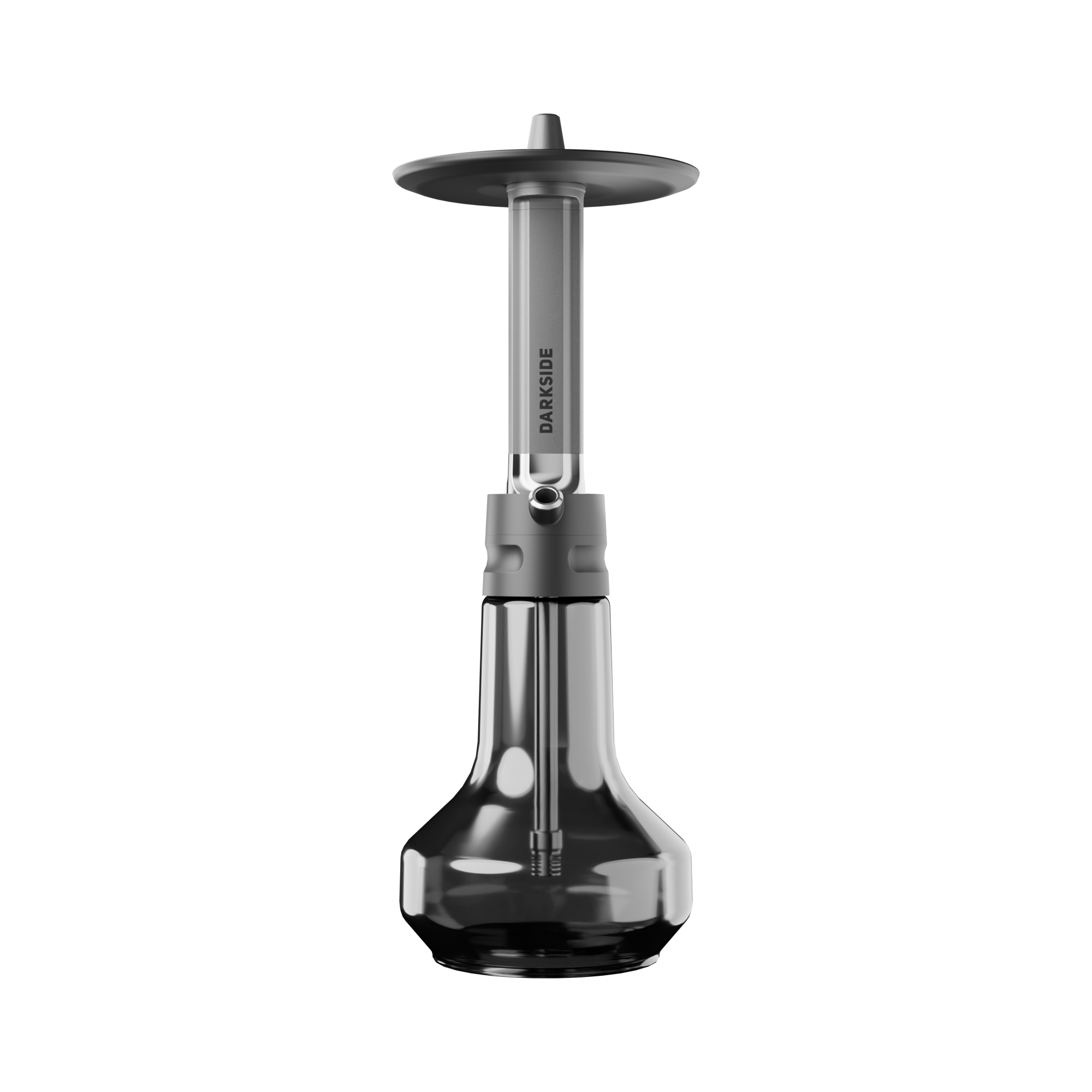 Darkside EVO Grau Seitenansicht mit Glasbowl