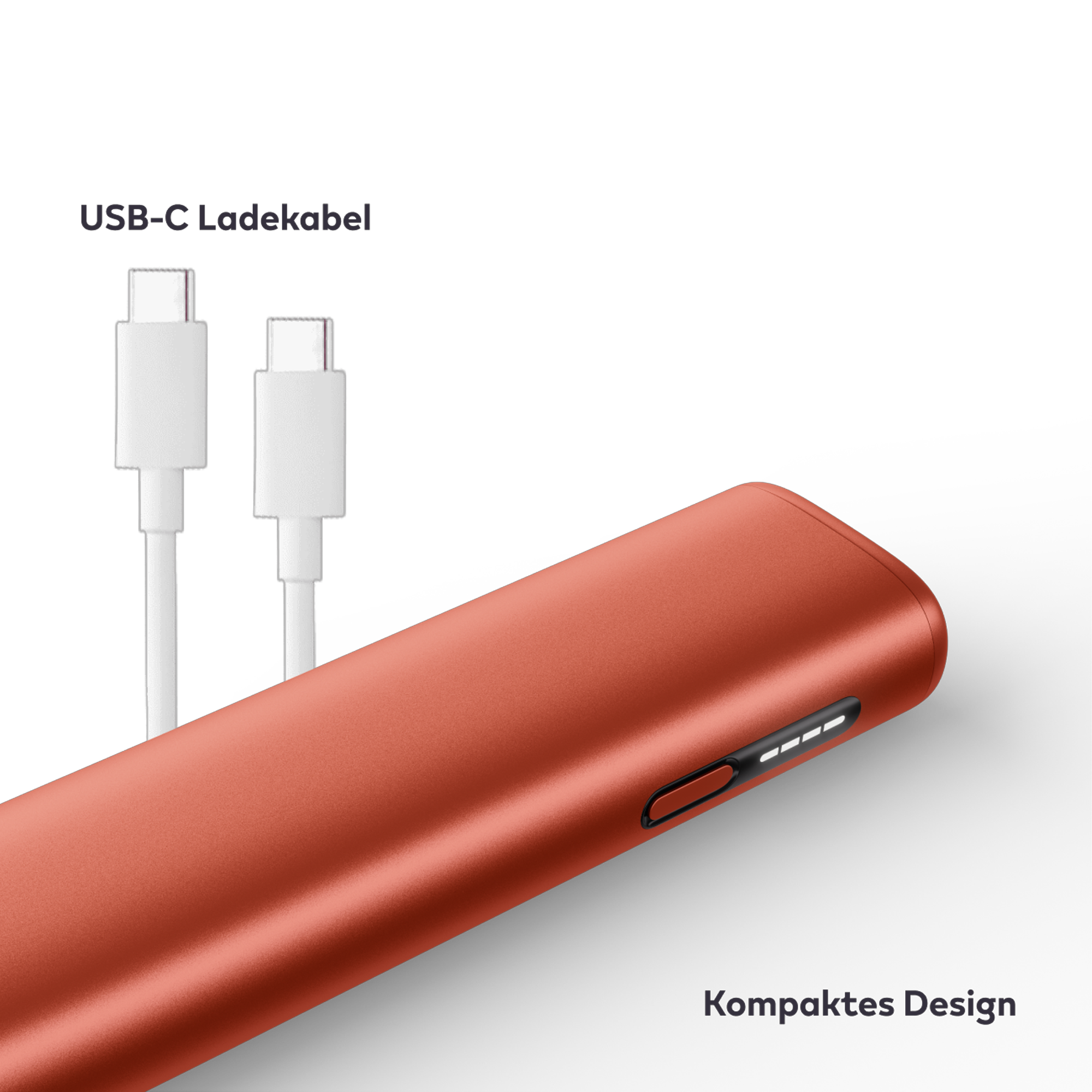 IQOS ILUMA i ONE KIT Vivid Terracotta - Tabakerhitzer ohne Reinigung 3