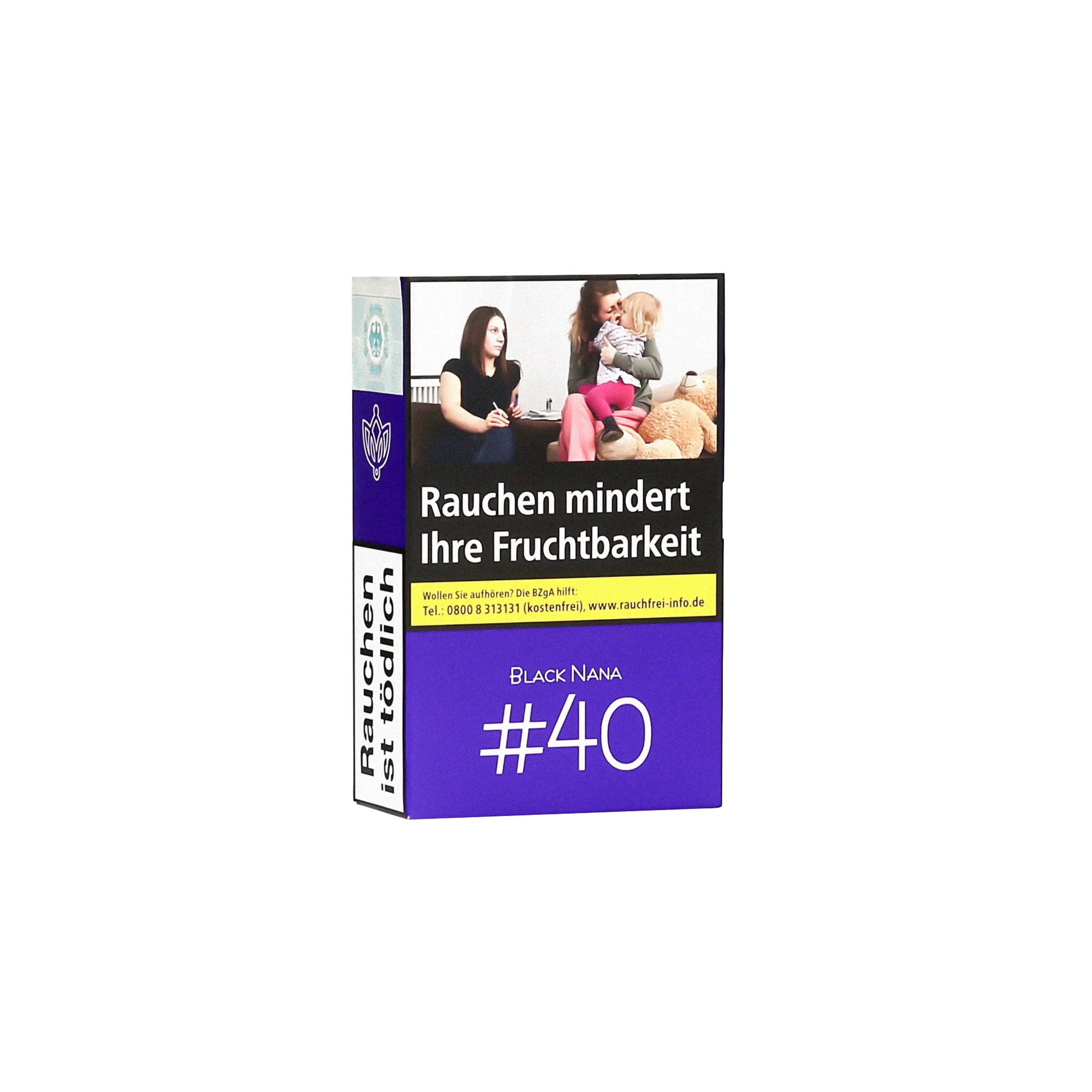 Nameless Shishatabak #40 Black Nana 20 g  | Online bestellen 1