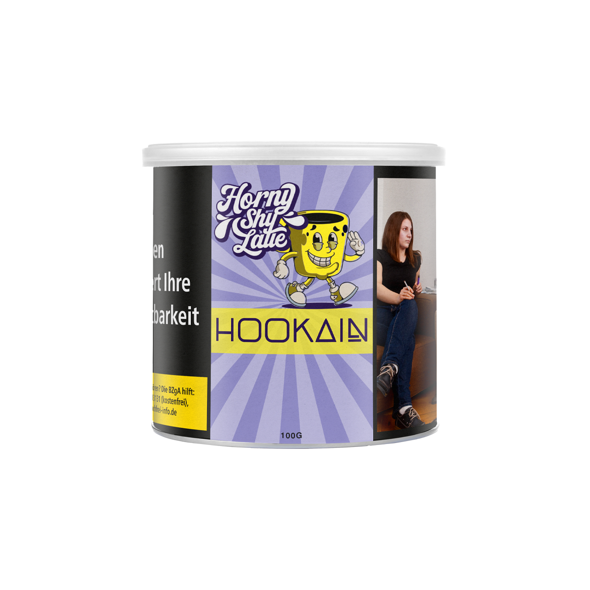 HOOKAIN - Horny Shy Latte - 100g 1