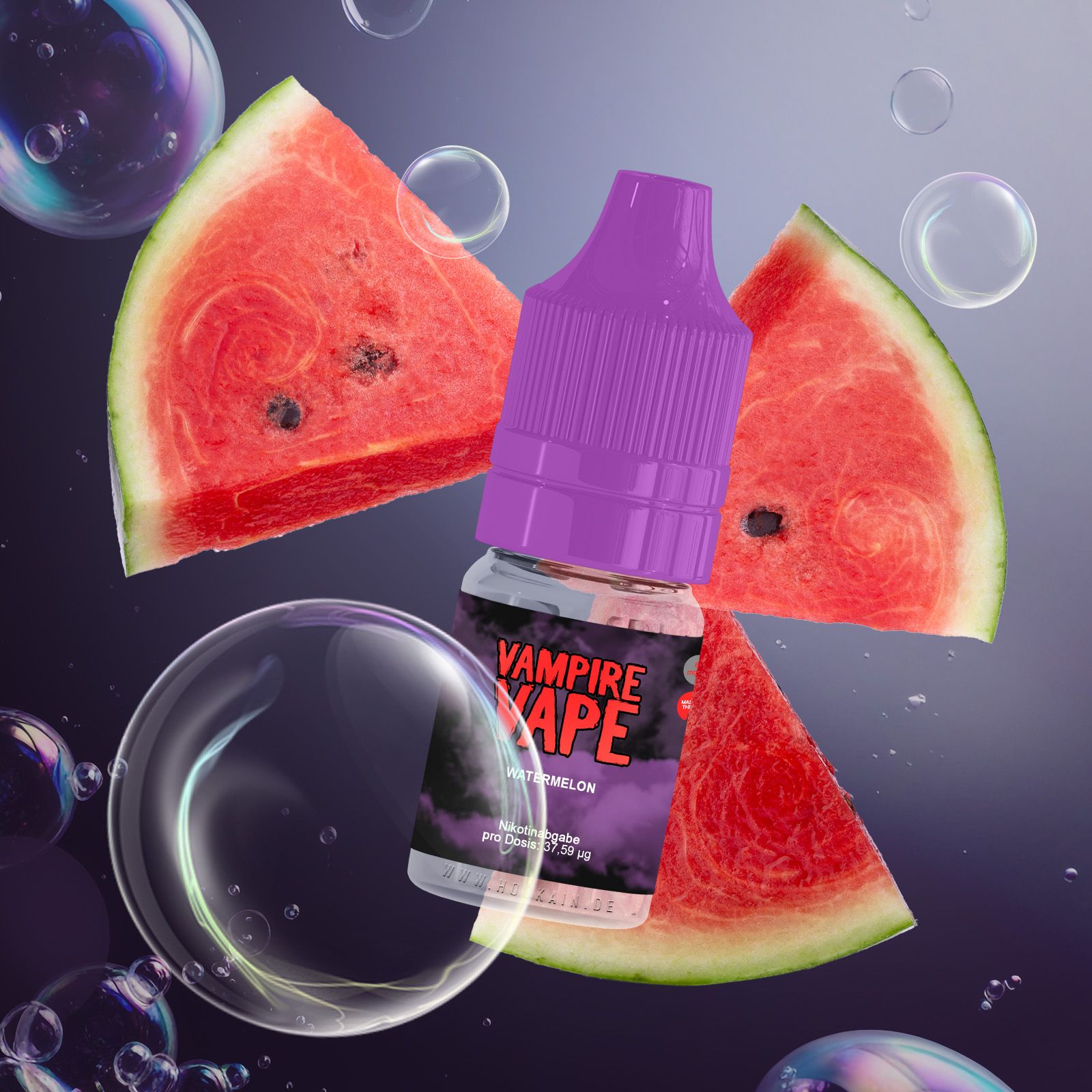 Vampire Vape E-Liquid Watermelon 10 ml 12mg | E-Liquid g&uuml;nstig online 1