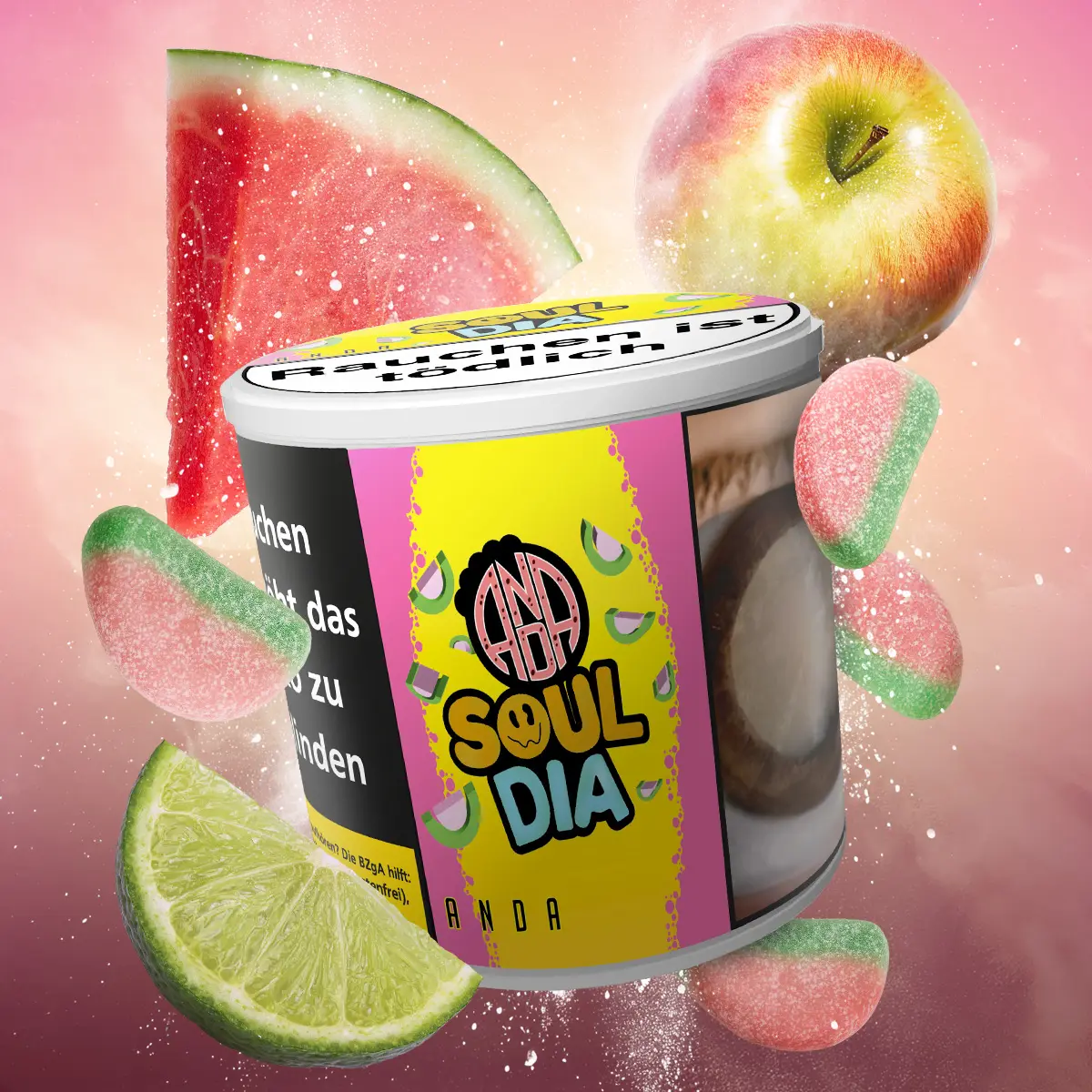 Anda Sour Dia  200 g Shisha Tabak - Exclusiv bei Hookain 1