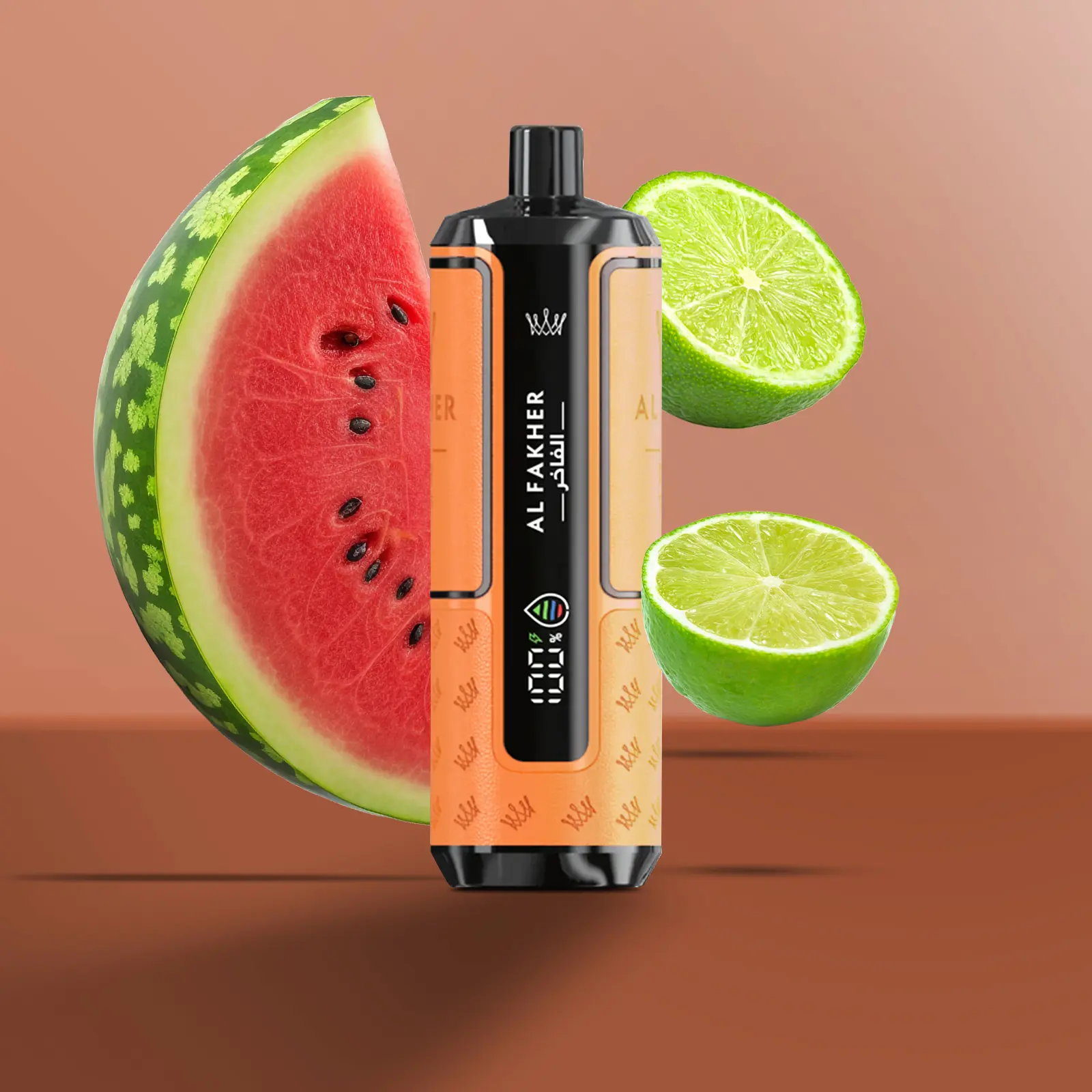 Al Fakher - Crown Bar - Hypermax - 20k - Watermelon Lime 2
