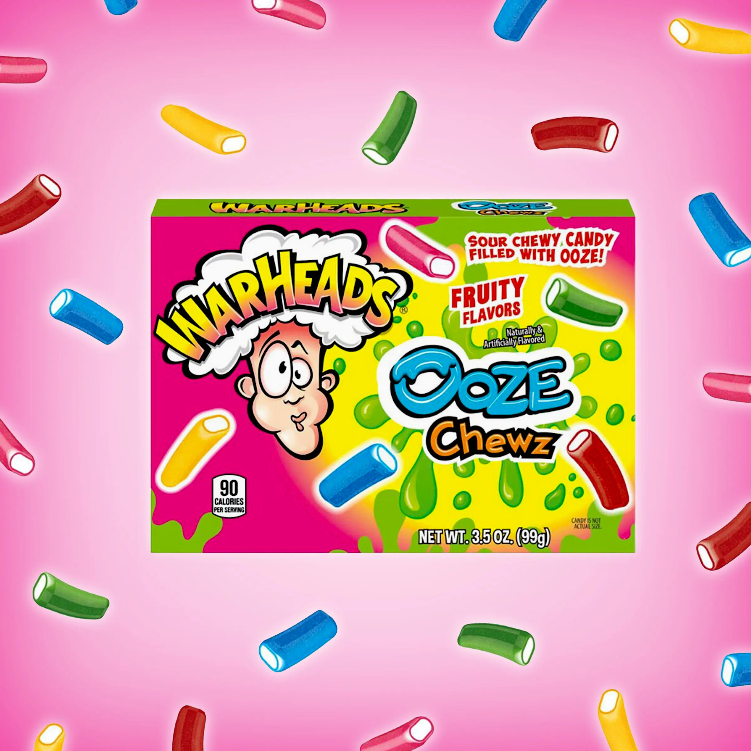 Warheads - Ooze Chewz - 99 g | Amerikanische Süßigkeiten kaufen 1 Warheads - Ooze Chewz - 99 g | Amerikanische Süßigkeiten kaufen 1