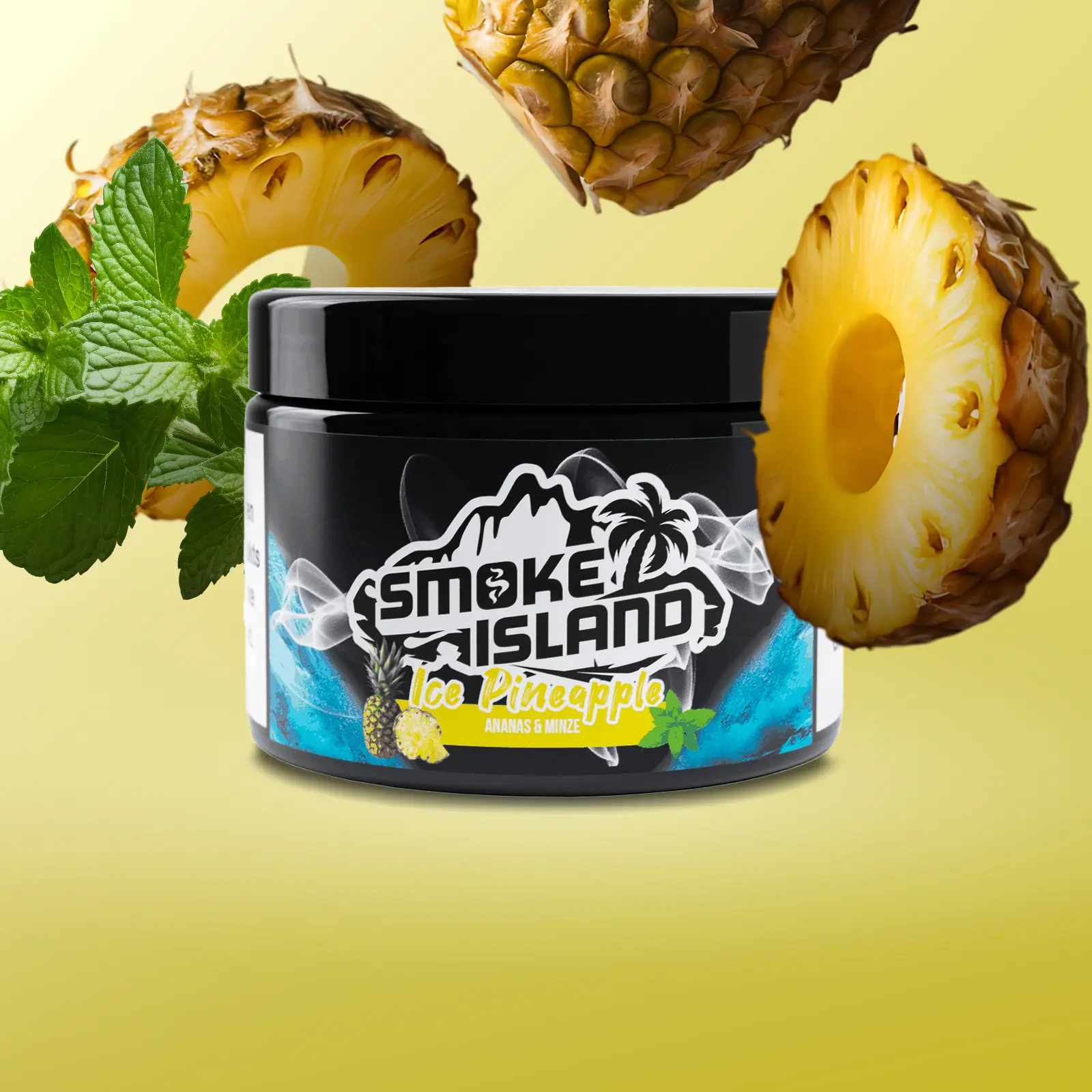 Smoke Island - nikotinfrei - Ice Pineapple - 200 g  1