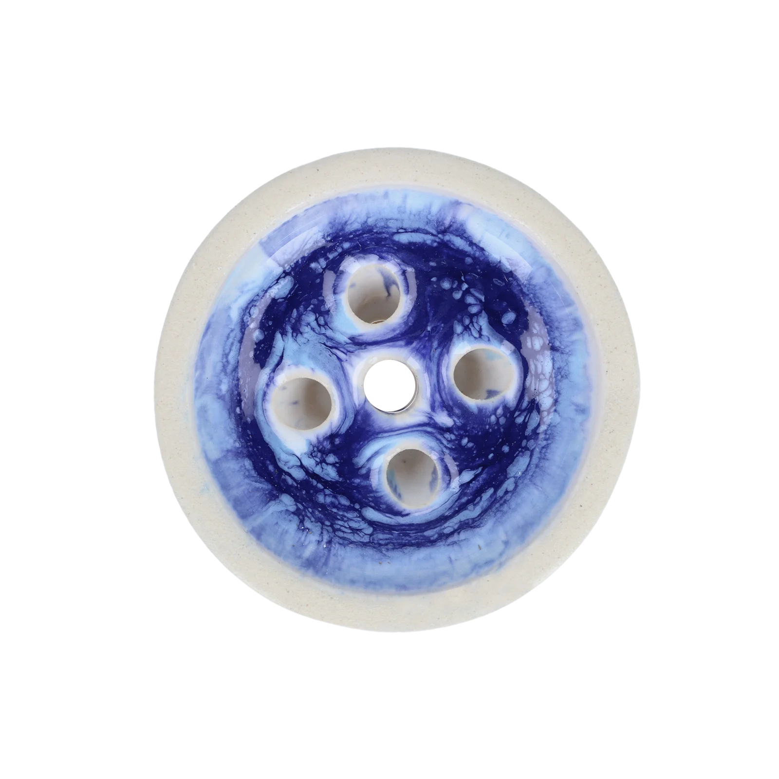 HOOKAIN | POT - 5 Hole - Blue Bubble | Mehrloch Shishakopf 3 HOOKAIN | POT - 5 Hole - Blue Bubble | Mehrloch Shishakopf 3