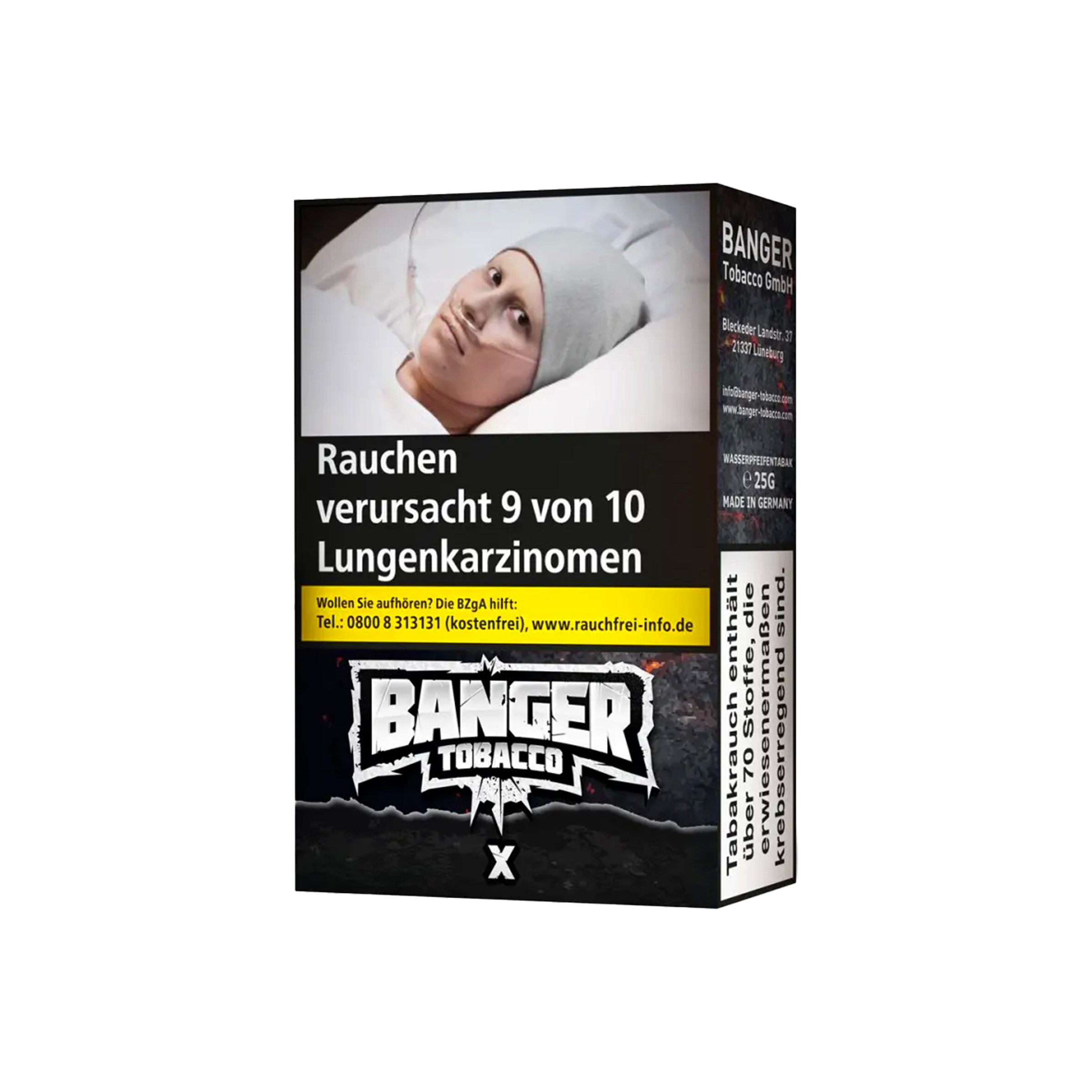 Banger - X - 25 g | Alle neuen Tabak Sorten günstig online kaufen - Hookain Shisha-Onlineshop 2