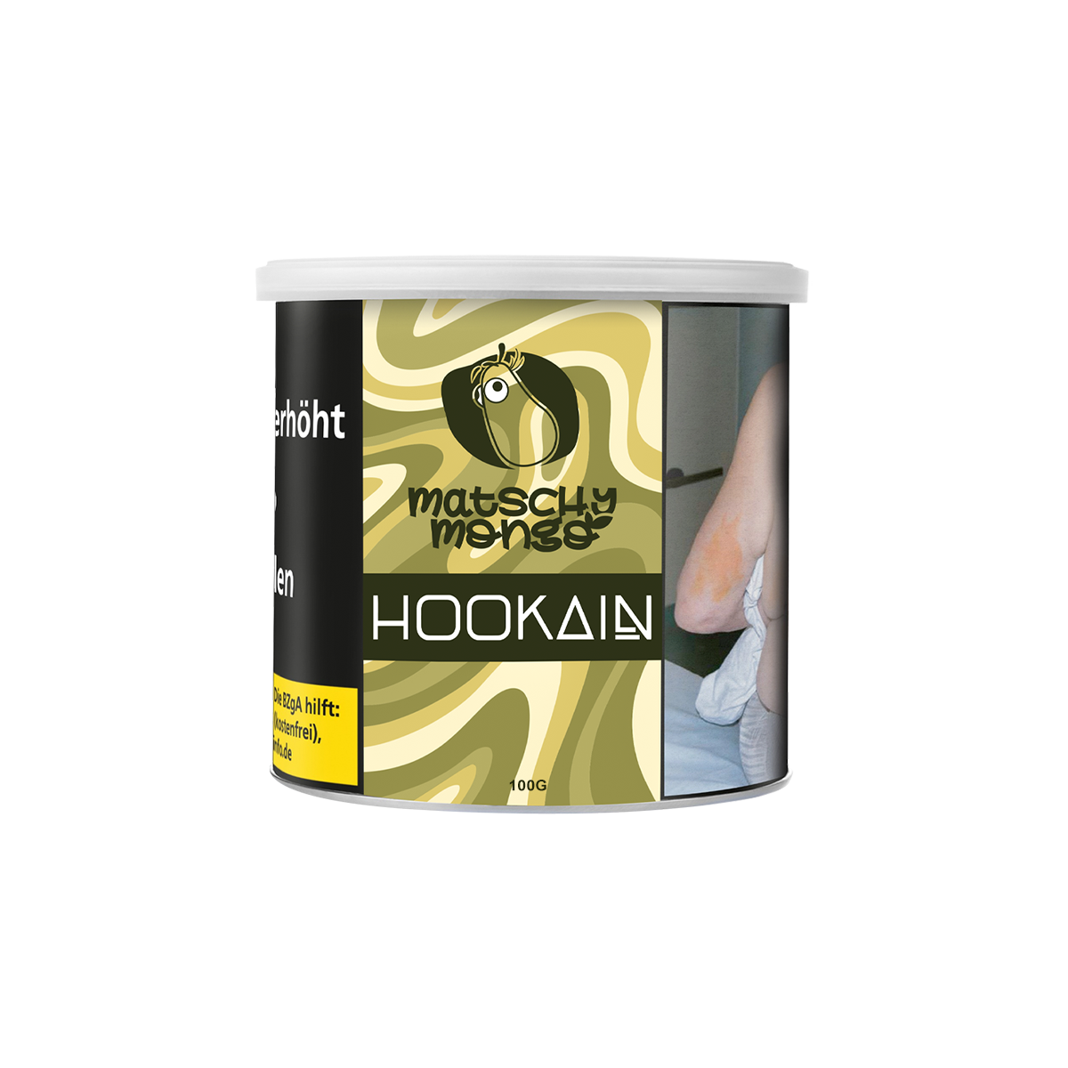 HOOKAIN Matschy Mongo 200 g Shisha Tabak – Matcha & Mango 2