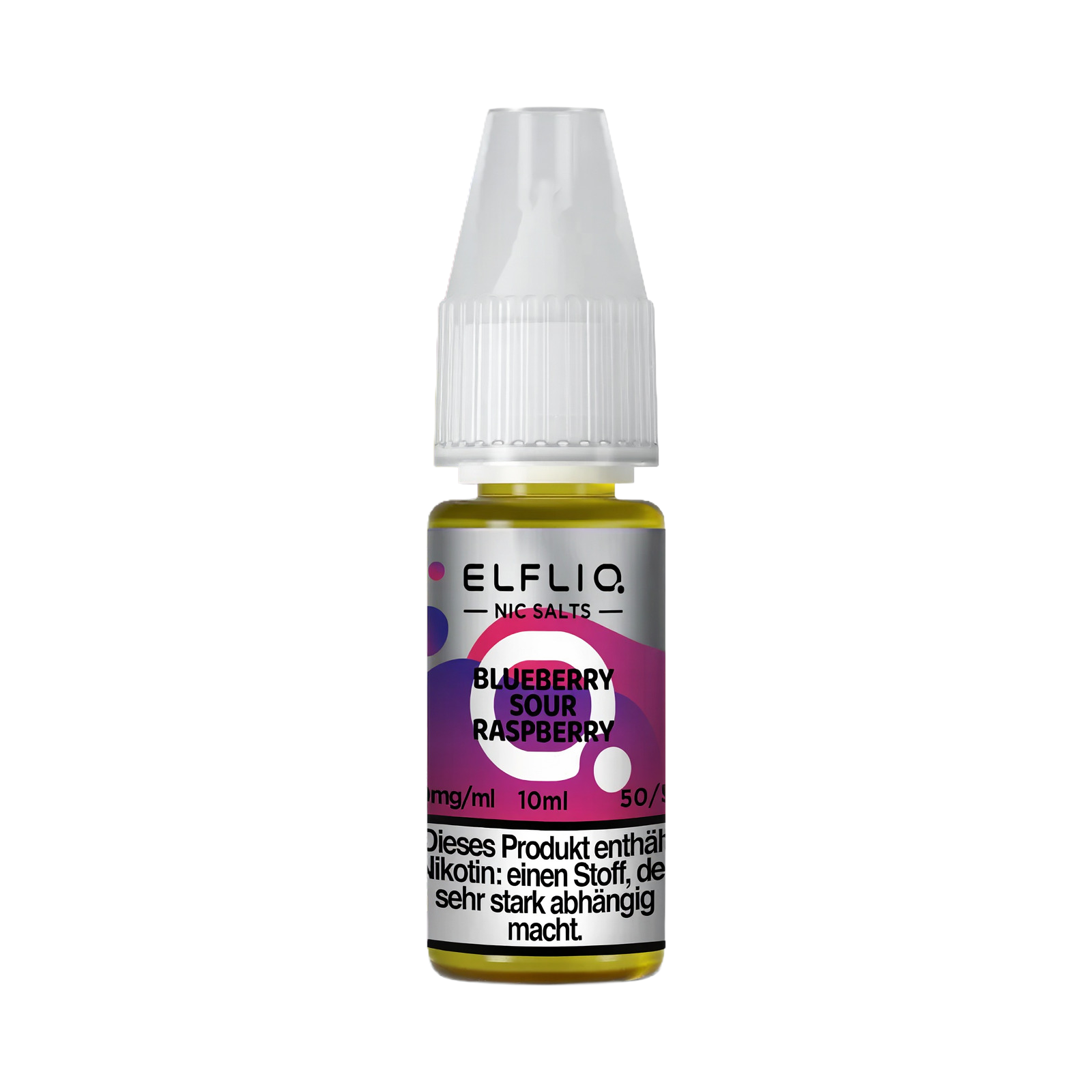 Elf Bar - ElfliQ - E-Liquid - Nicotine Salt - Blueberry Sour Raspberry - 20 mg