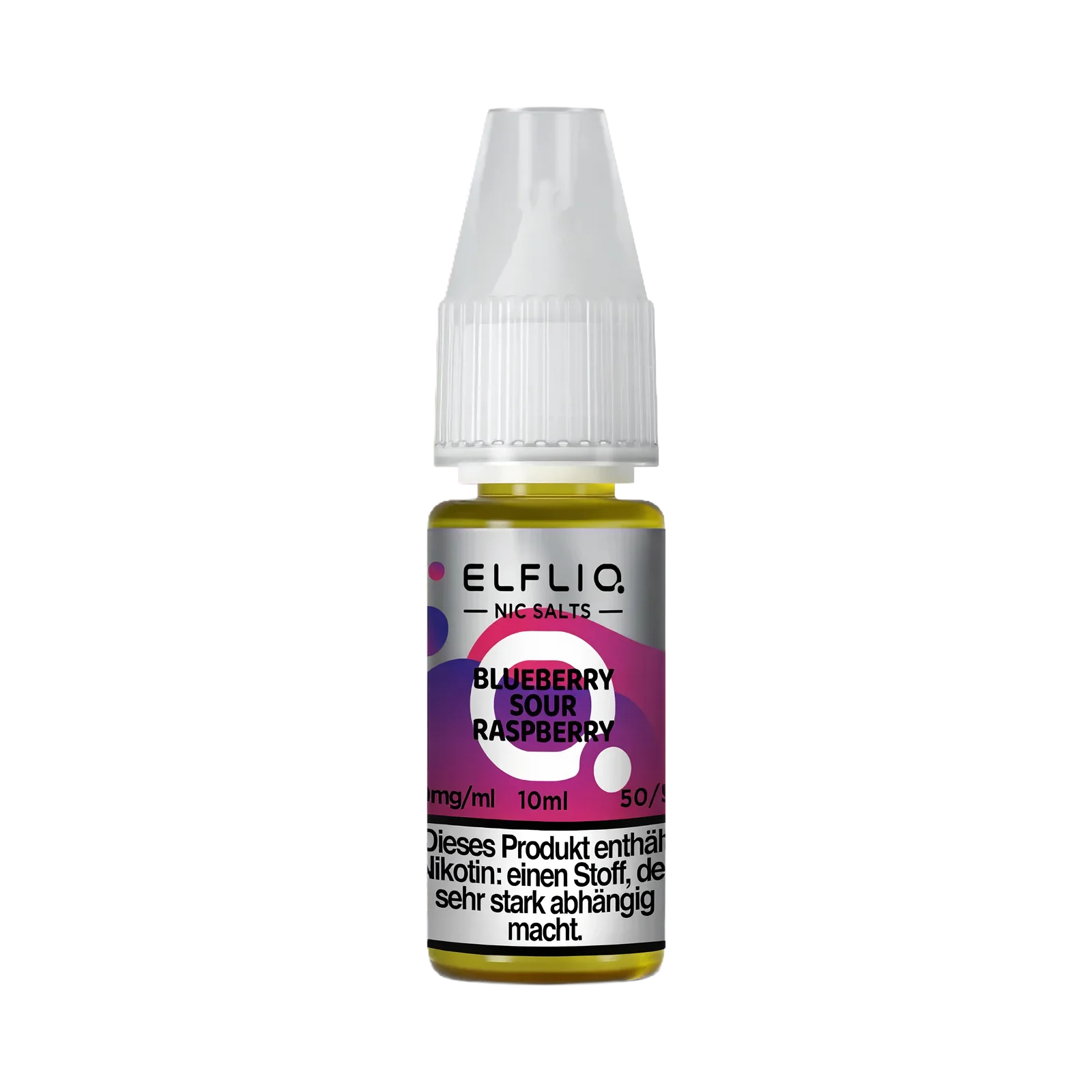 Elf Bar - ElfliQ - E-Liquid - Nicotine Salt - Blueberry Sour Raspberry - 20 mg
