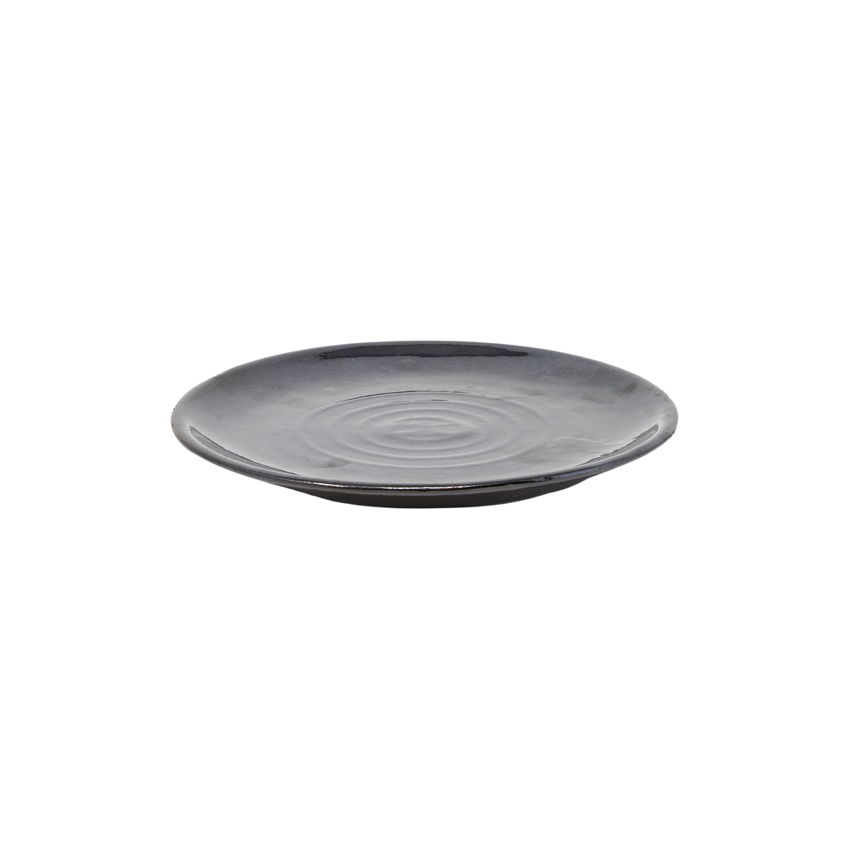 BRÜSTUCK STONEWARE - PLATE - SNACK - LAGOON