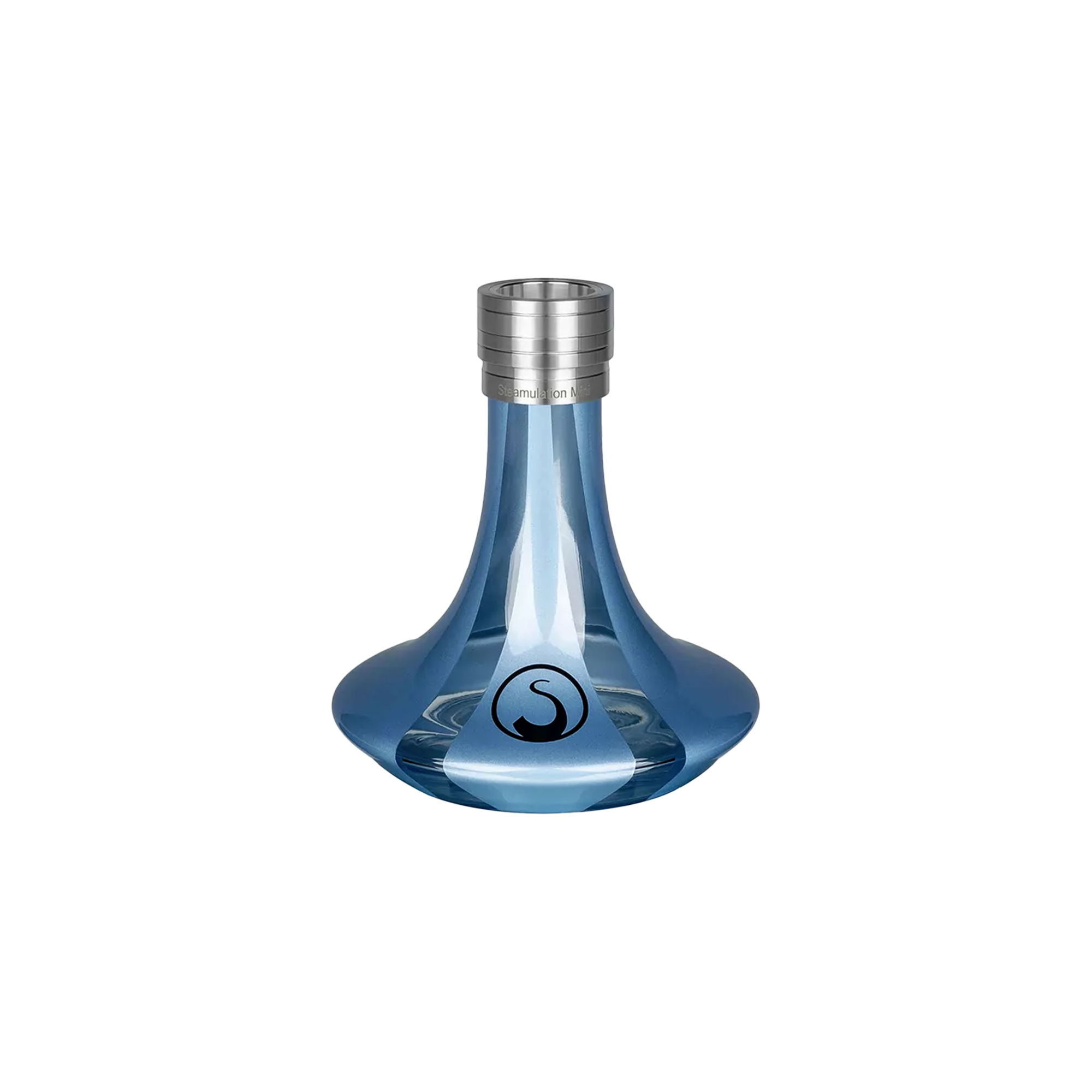 Hochwertige Steamulation Mini Gen 2 Shisha Bowl mit Steam Click Sky Blue Metallic günstig kaufen 1