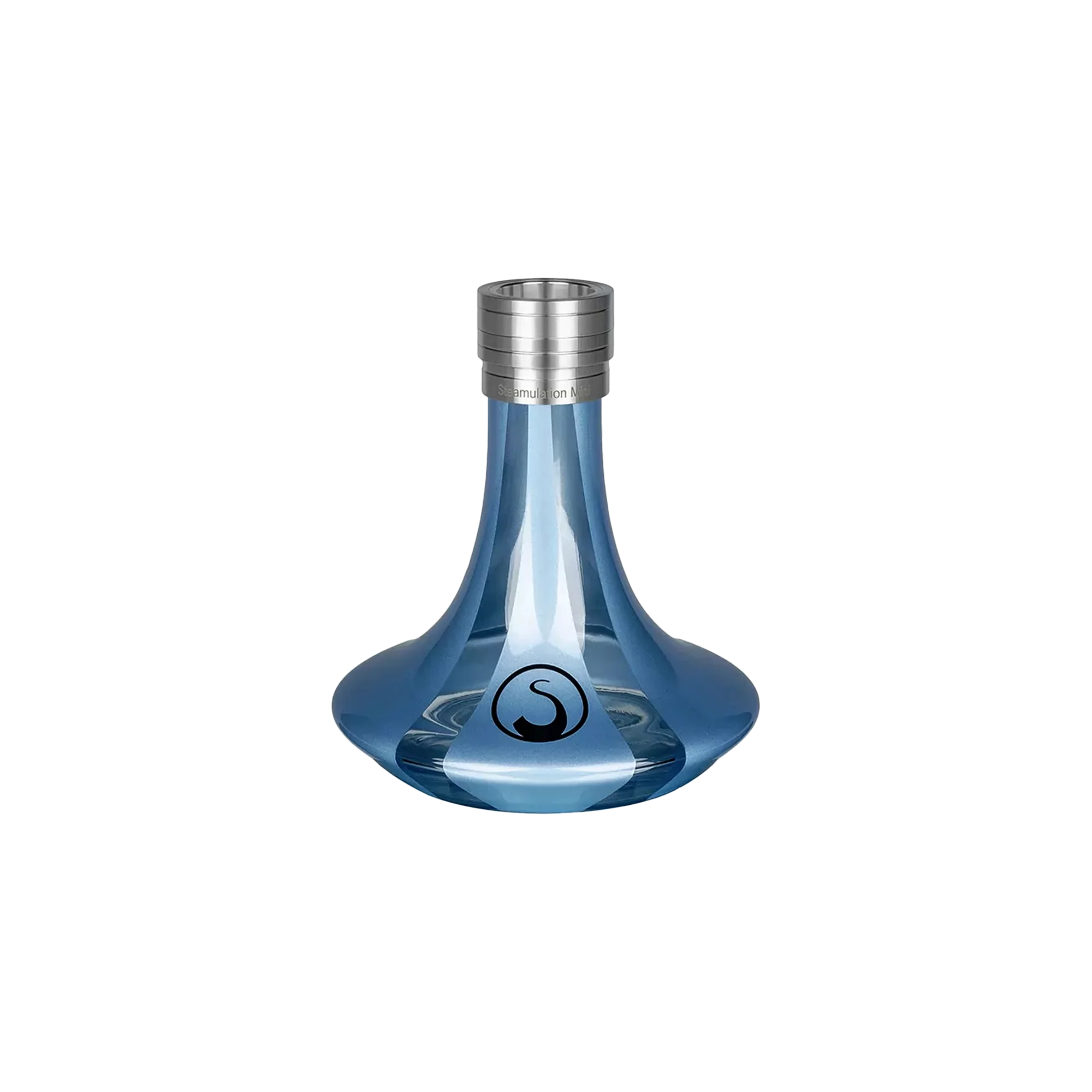 Hochwertige Steamulation Mini Gen 2 Shisha Bowl mit Steam Click Sky Blue Metallic günstig kaufen 1