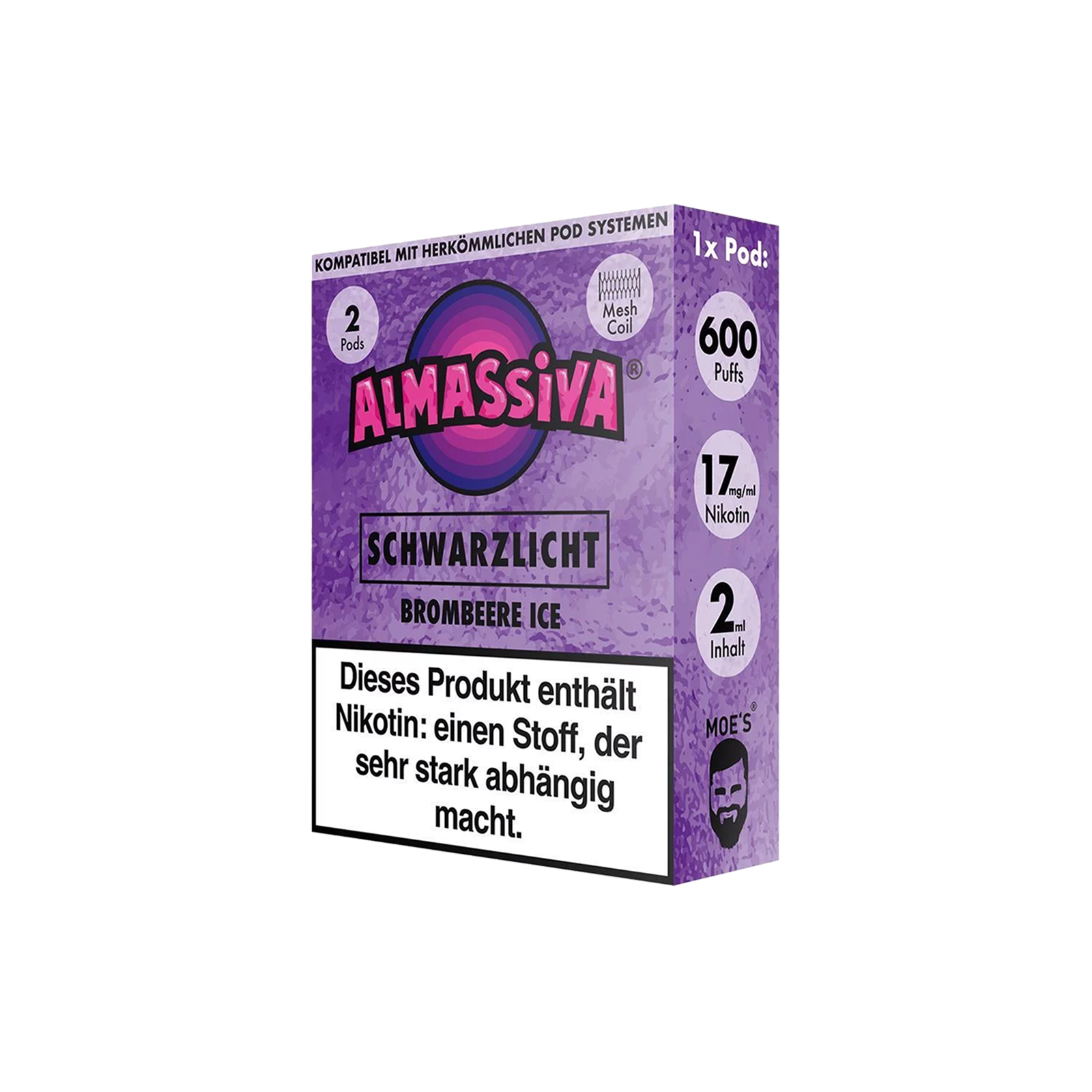 Al Massiva - Prefilled Pod - Schwarzlicht2