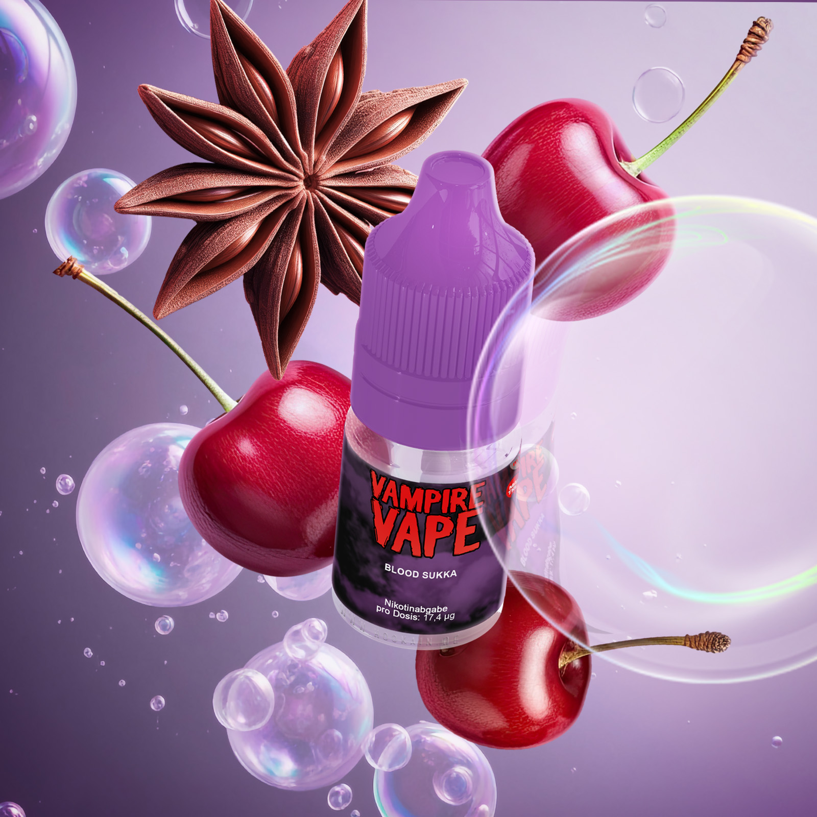 Vampire Vape E-Liquid Blood Sukka 10 ml 6 mg | E-Liquid g&uuml;nstig online 1